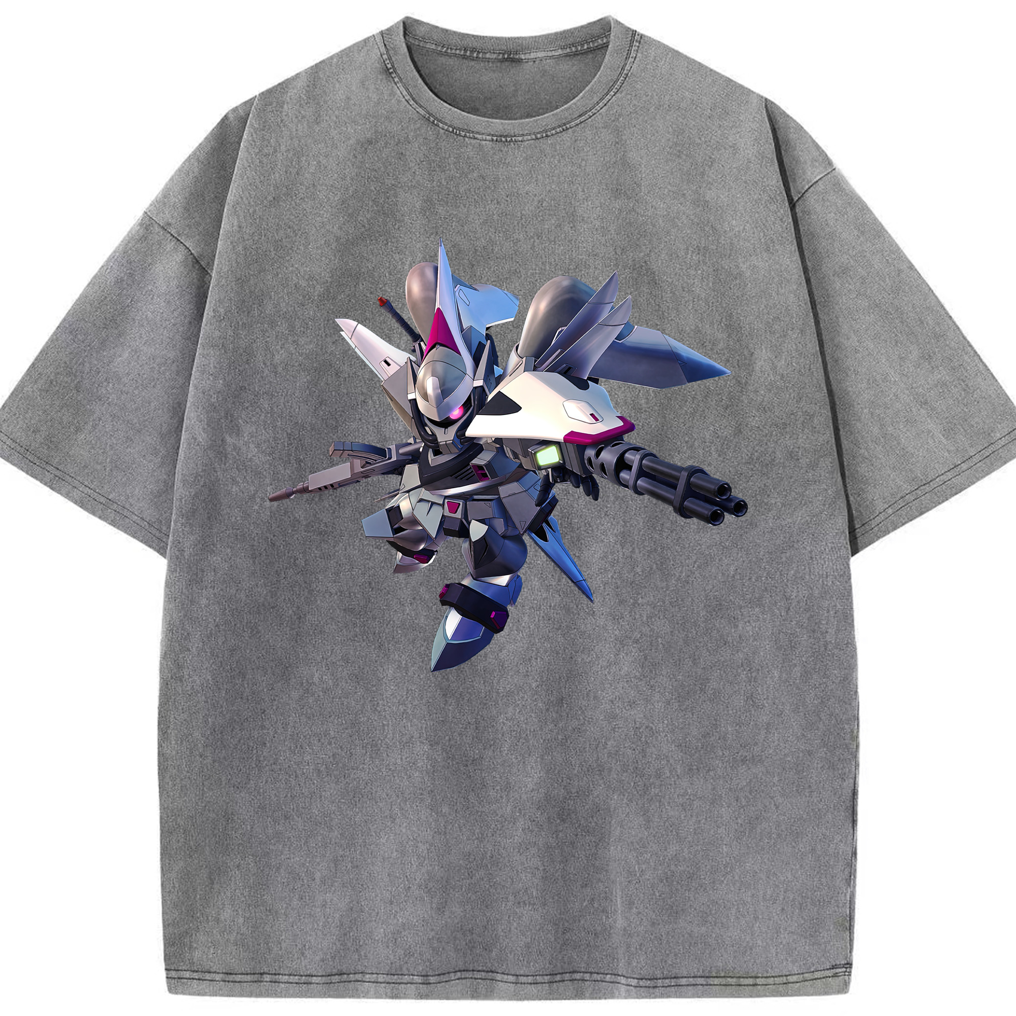 （画像用） 機動戦士ガンダム Mobile Suit Gundam 綿100% ヴィンテージ風 半袖Tシャツ（フロントプリント）