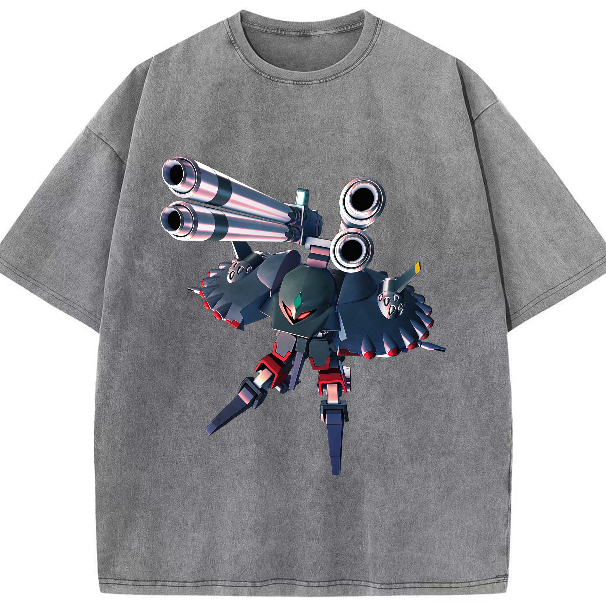 （画像用） 機動戦士ガンダム Mobile Suit Gundam 綿100% ヴィンテージ風 半袖Tシャツ（フロントプリント）