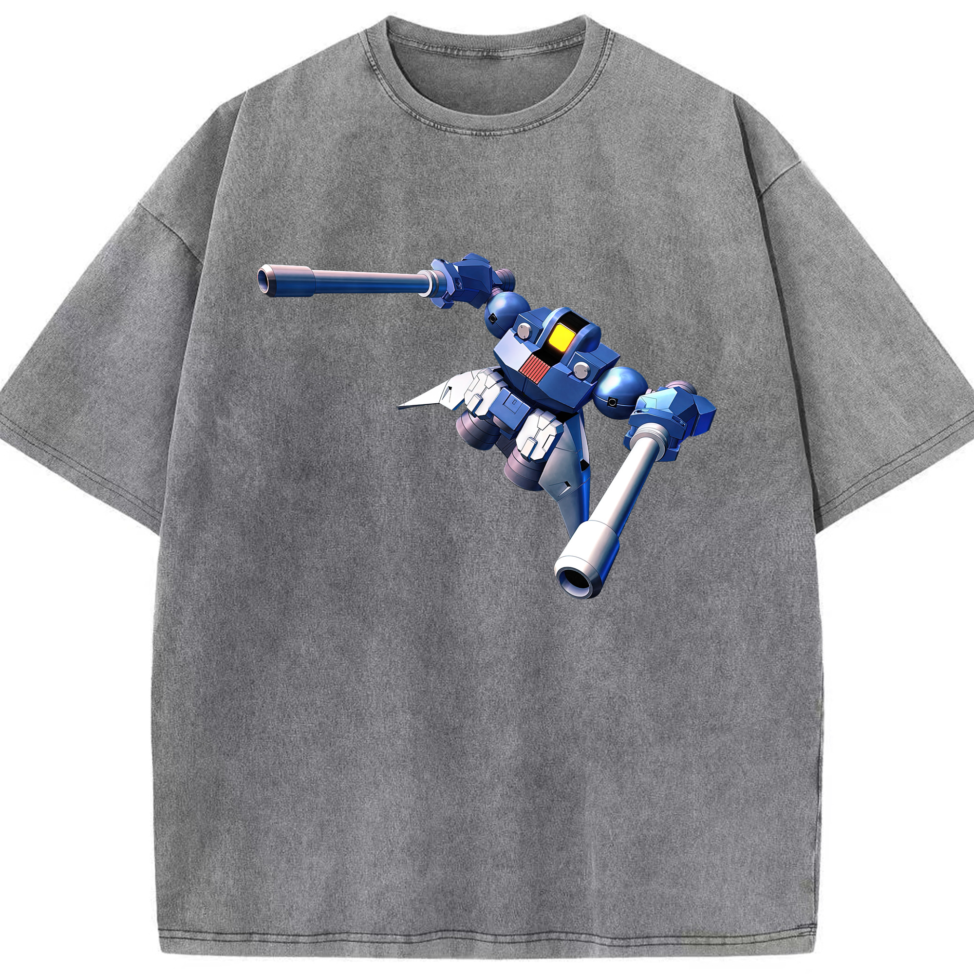 （画像用） 機動戦士ガンダム Mobile Suit Gundam 綿100% ヴィンテージ風 半袖Tシャツ（フロントプリント）
