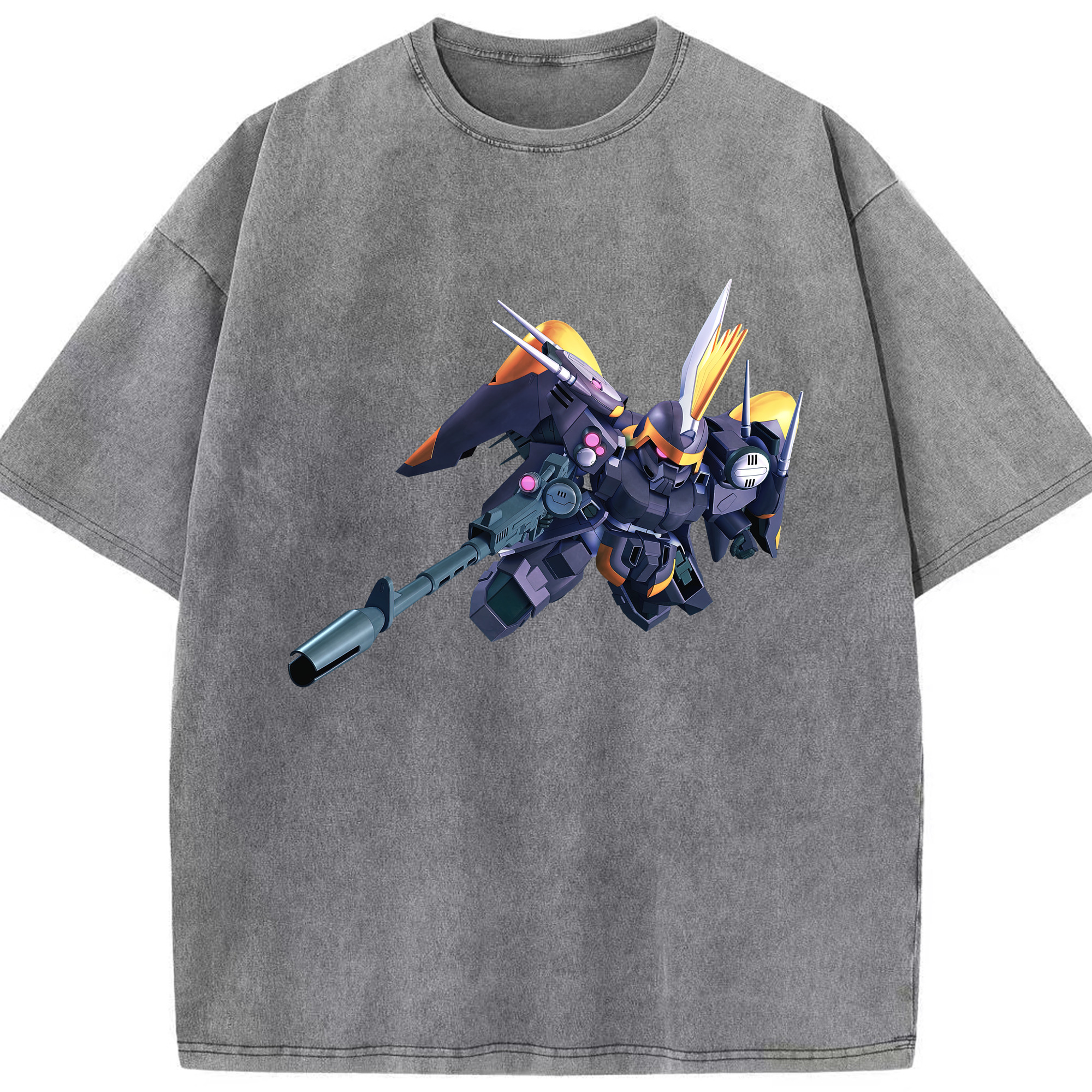 （画像用） 機動戦士ガンダム Mobile Suit Gundam 綿100% ヴィンテージ風 半袖Tシャツ（フロントプリント）