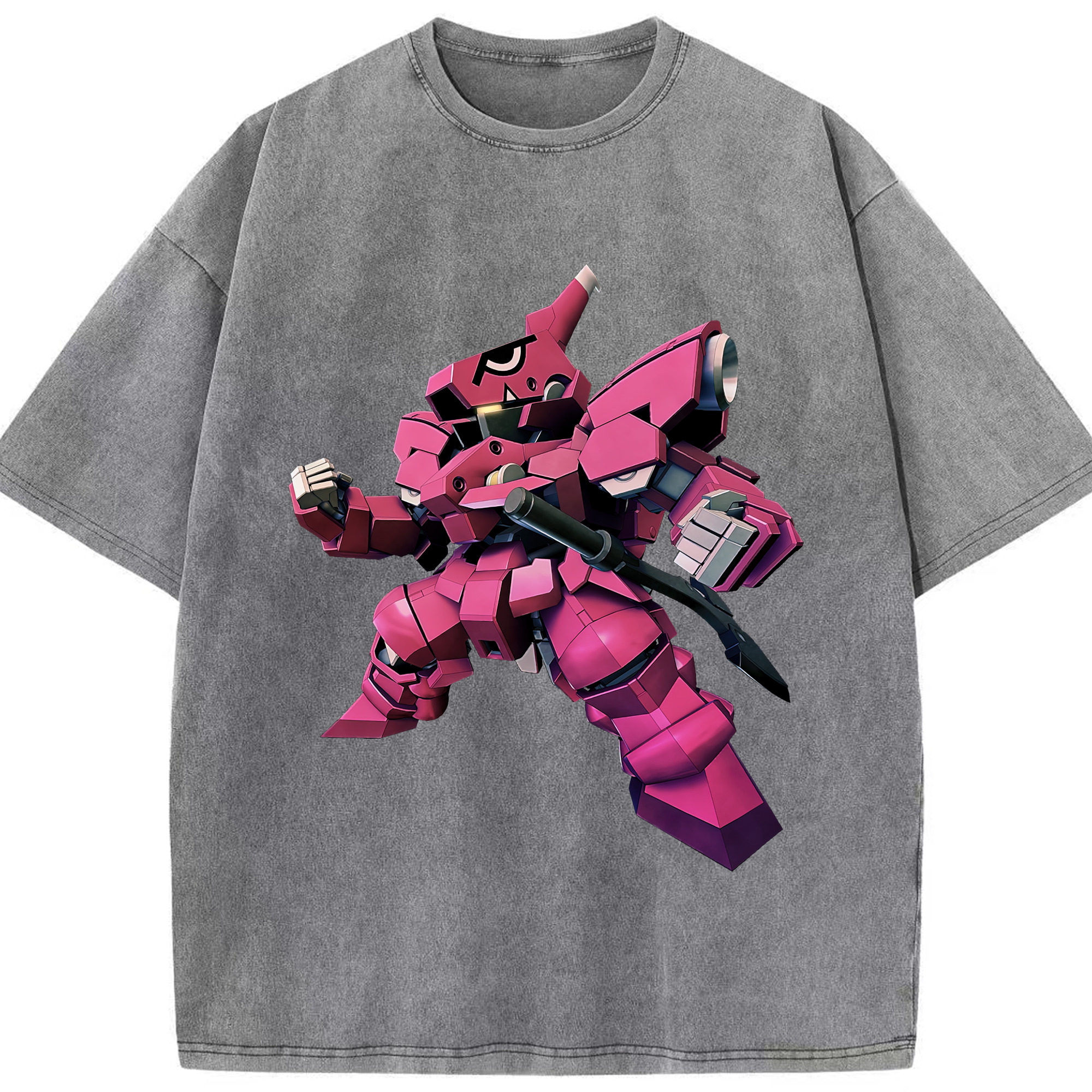 （画像用） 機動戦士ガンダム Mobile Suit Gundam 綿100% ヴィンテージ風 半袖Tシャツ（フロントプリント）