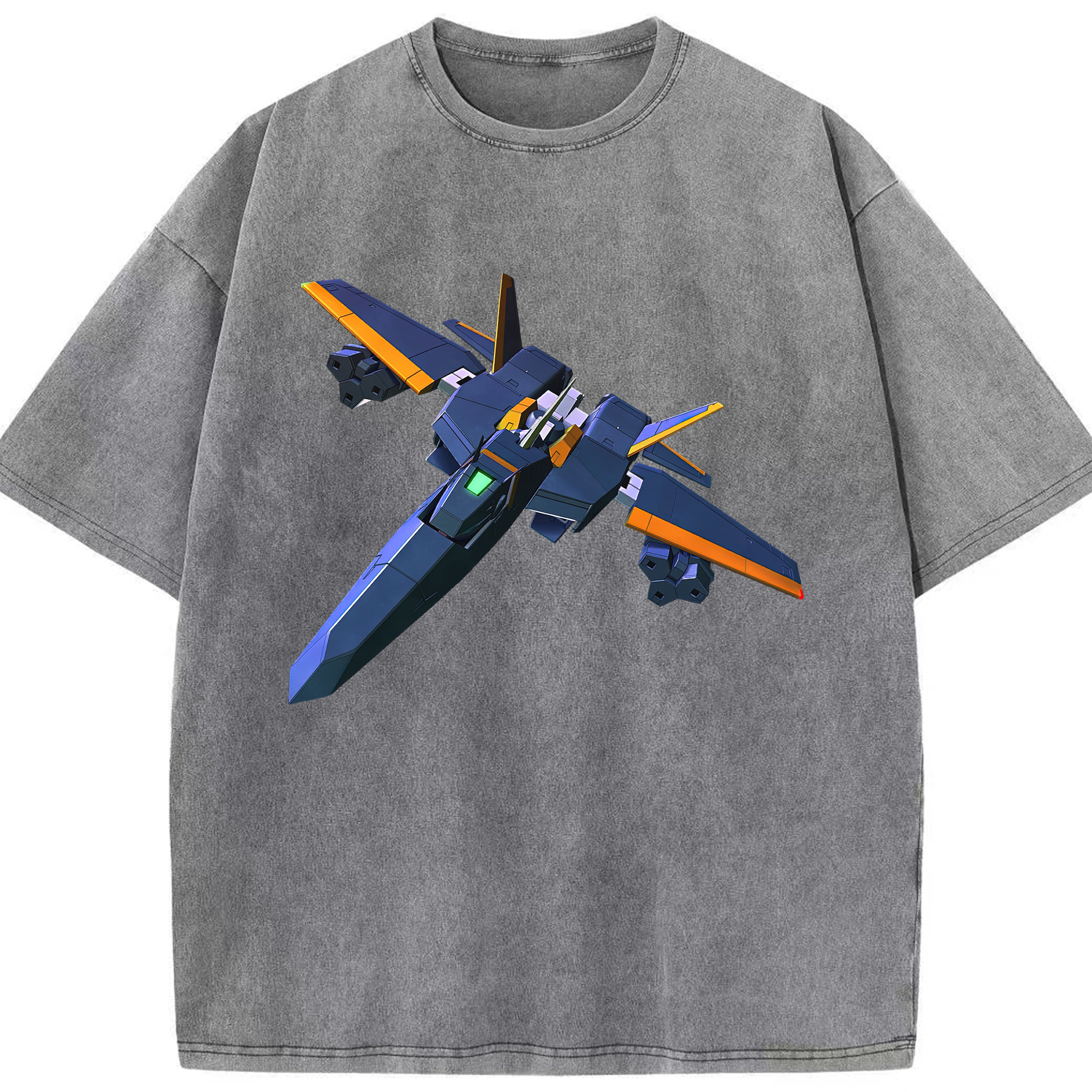 （画像用） 機動戦士ガンダム Mobile Suit Gundam 綿100% ヴィンテージ風 半袖Tシャツ（フロントプリント）