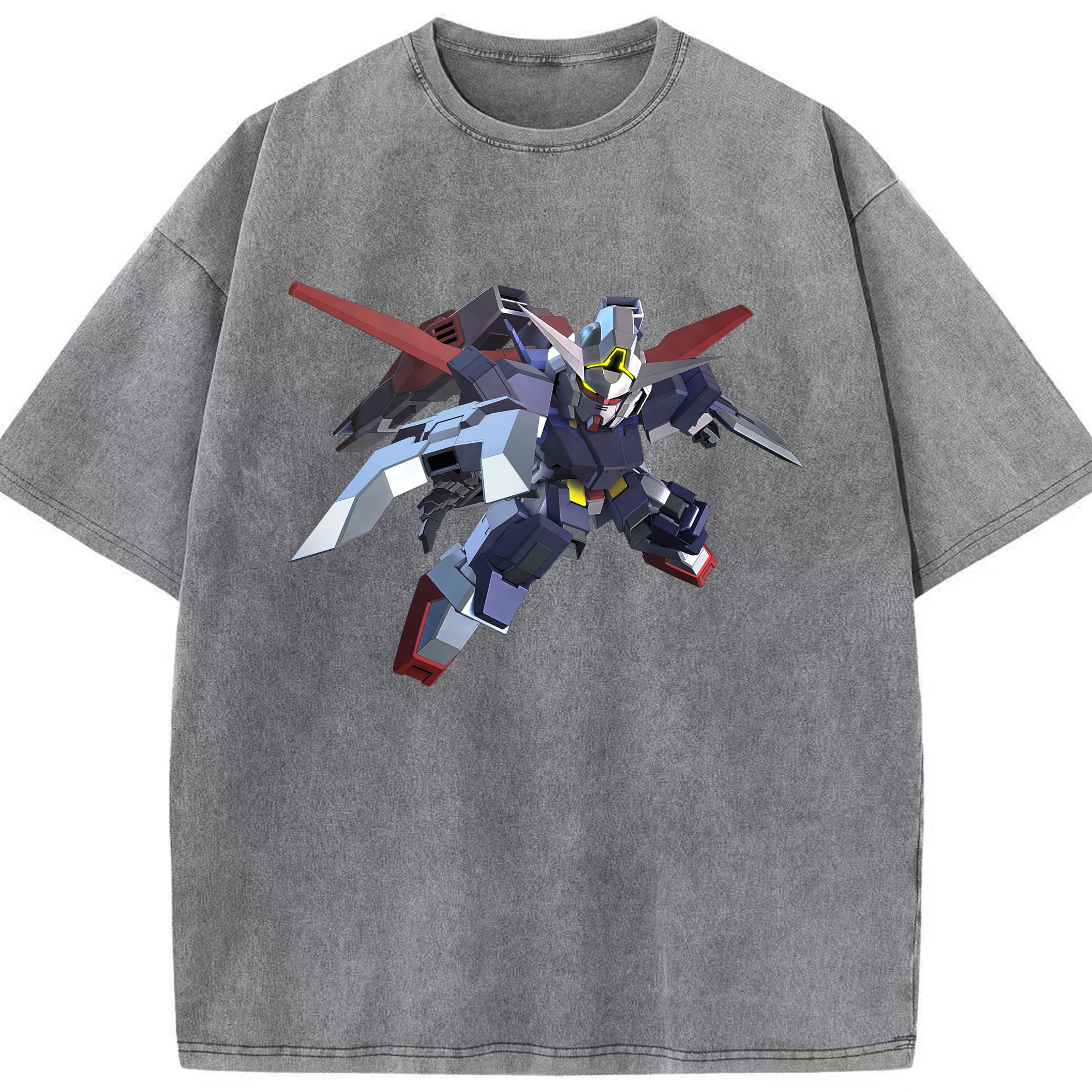 （画像用） 機動戦士ガンダム Mobile Suit Gundam 綿100% ヴィンテージ風 半袖Tシャツ（フロントプリント）