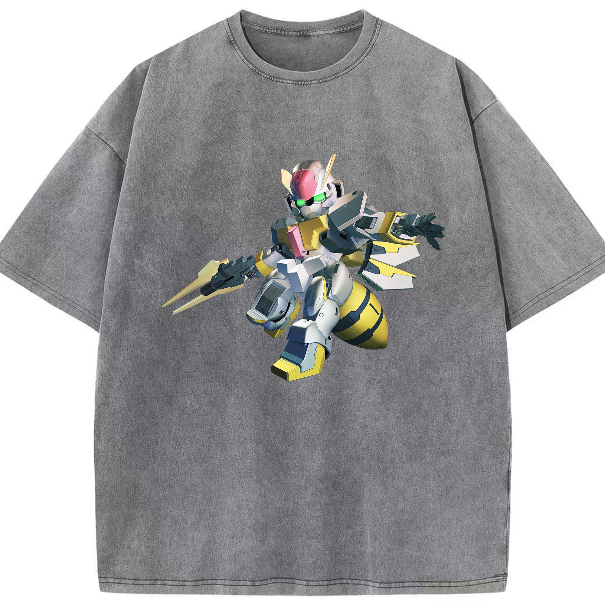 （画像用） 機動戦士ガンダム Mobile Suit Gundam 綿100% ヴィンテージ風 半袖Tシャツ（フロントプリント）
