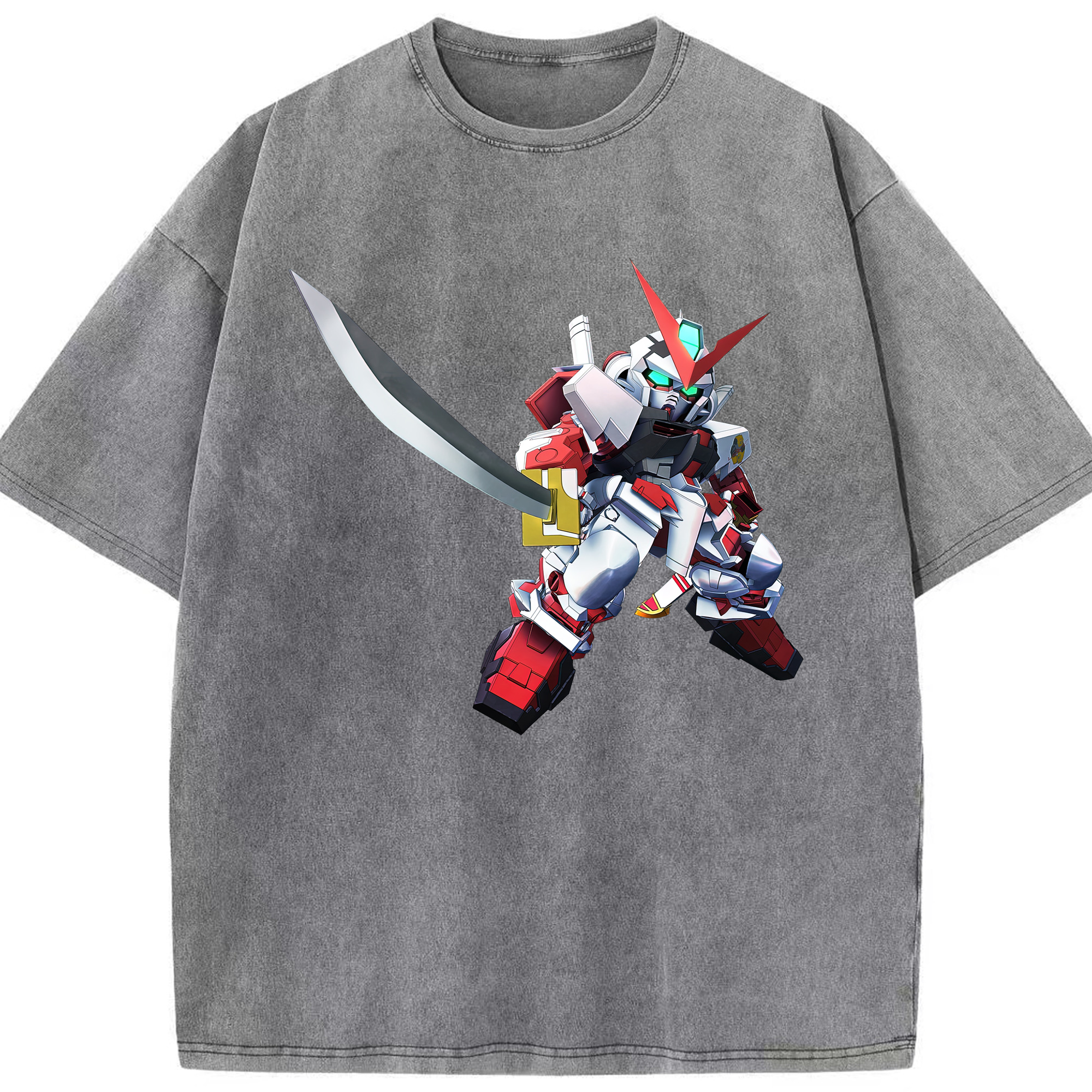 （画像用） 機動戦士ガンダム Mobile Suit Gundam 綿100% ヴィンテージ風 半袖Tシャツ（フロントプリント）