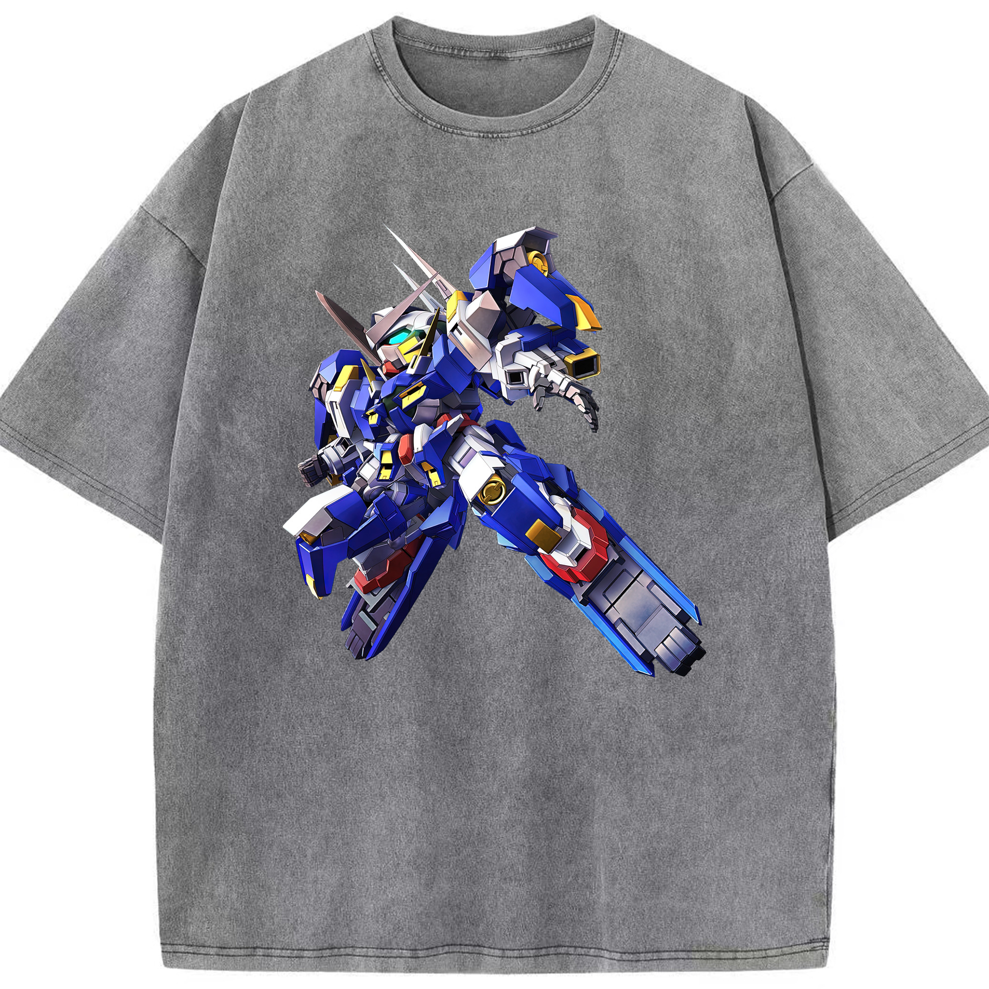（画像用） 機動戦士ガンダム Mobile Suit Gundam 綿100% ヴィンテージ風 半袖Tシャツ（フロントプリント）