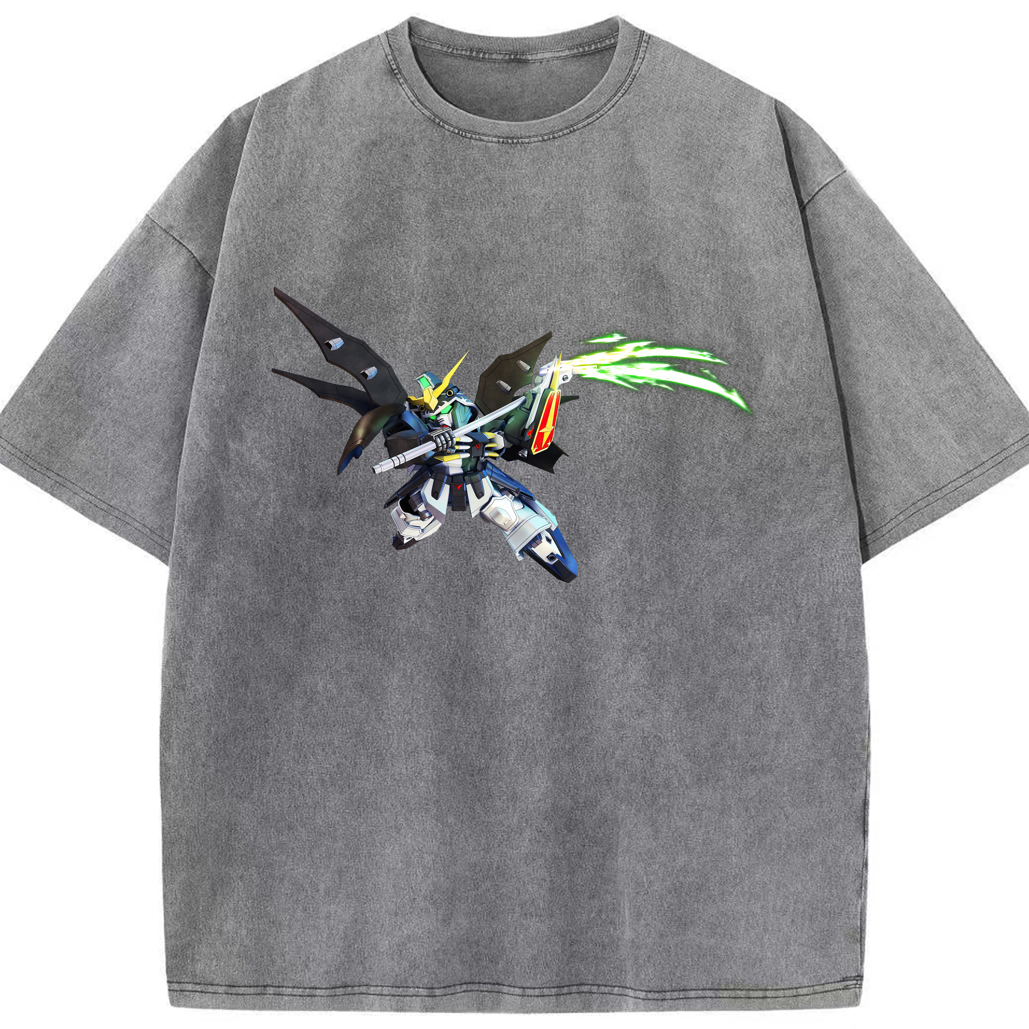 （画像用） 機動戦士ガンダム Mobile Suit Gundam 綿100% ヴィンテージ風 半袖Tシャツ（フロントプリント）