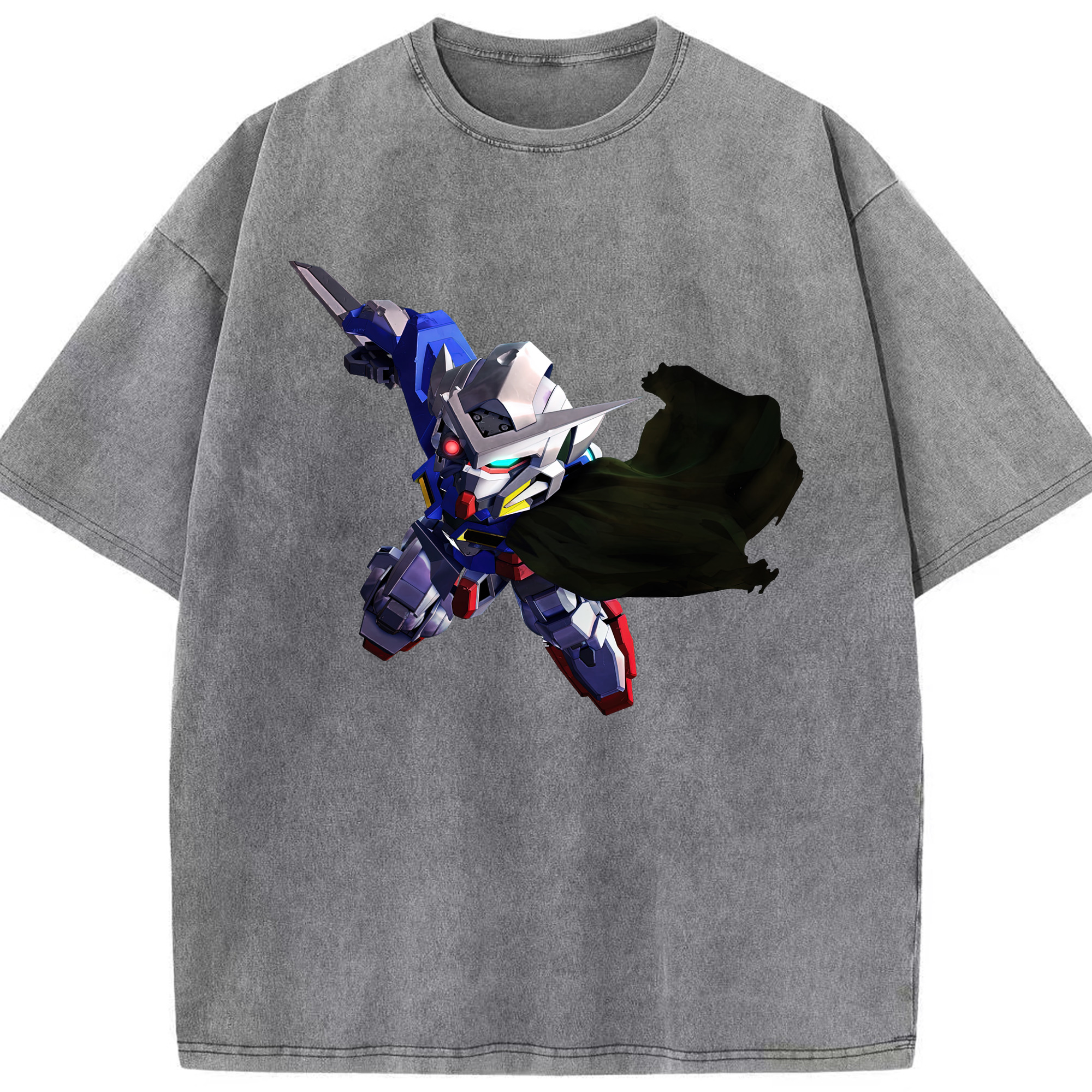 （画像用） 機動戦士ガンダム Mobile Suit Gundam 綿100% ヴィンテージ風 半袖Tシャツ（フロントプリント）