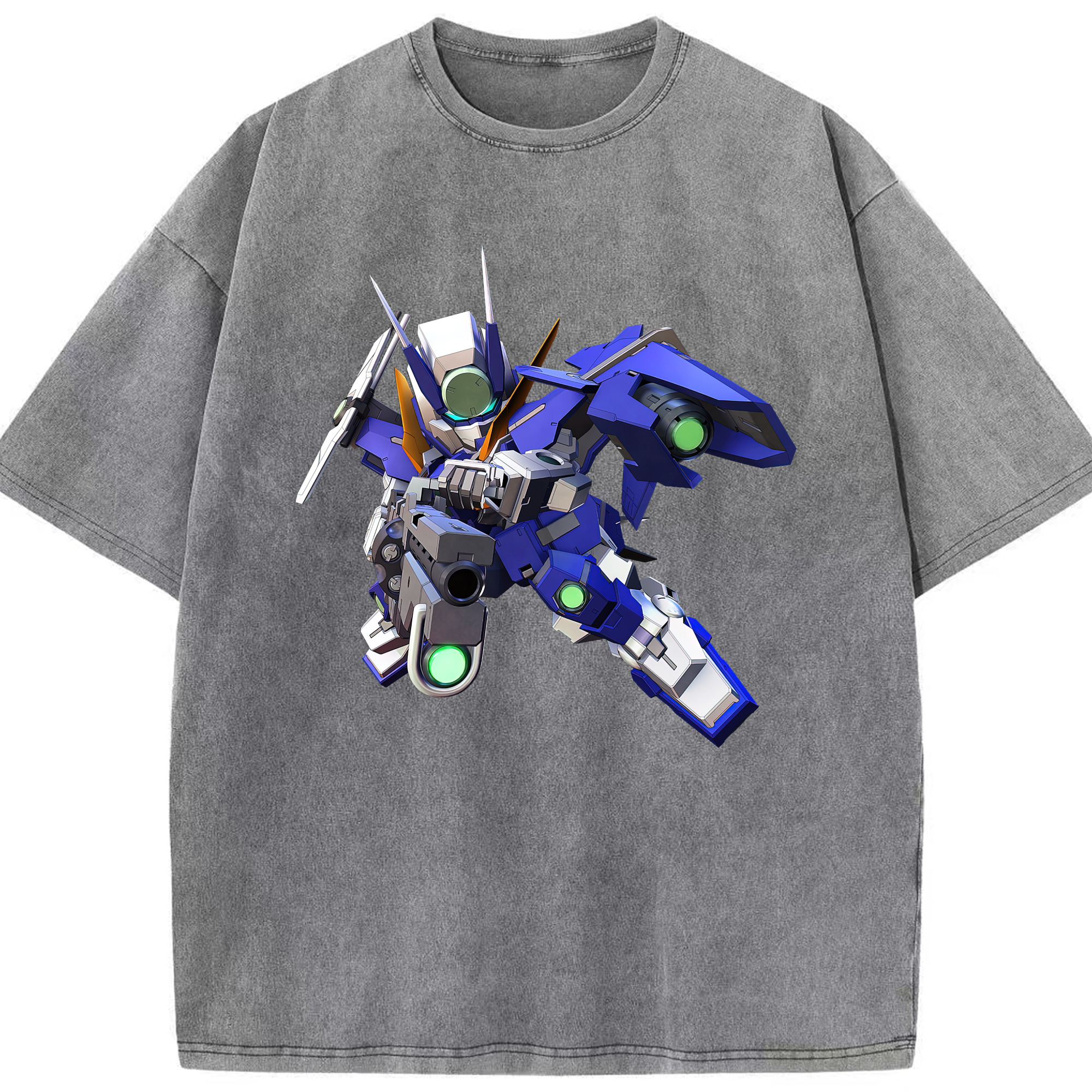 （画像用） 機動戦士ガンダム Mobile Suit Gundam 綿100% ヴィンテージ風 半袖Tシャツ（フロントプリント）