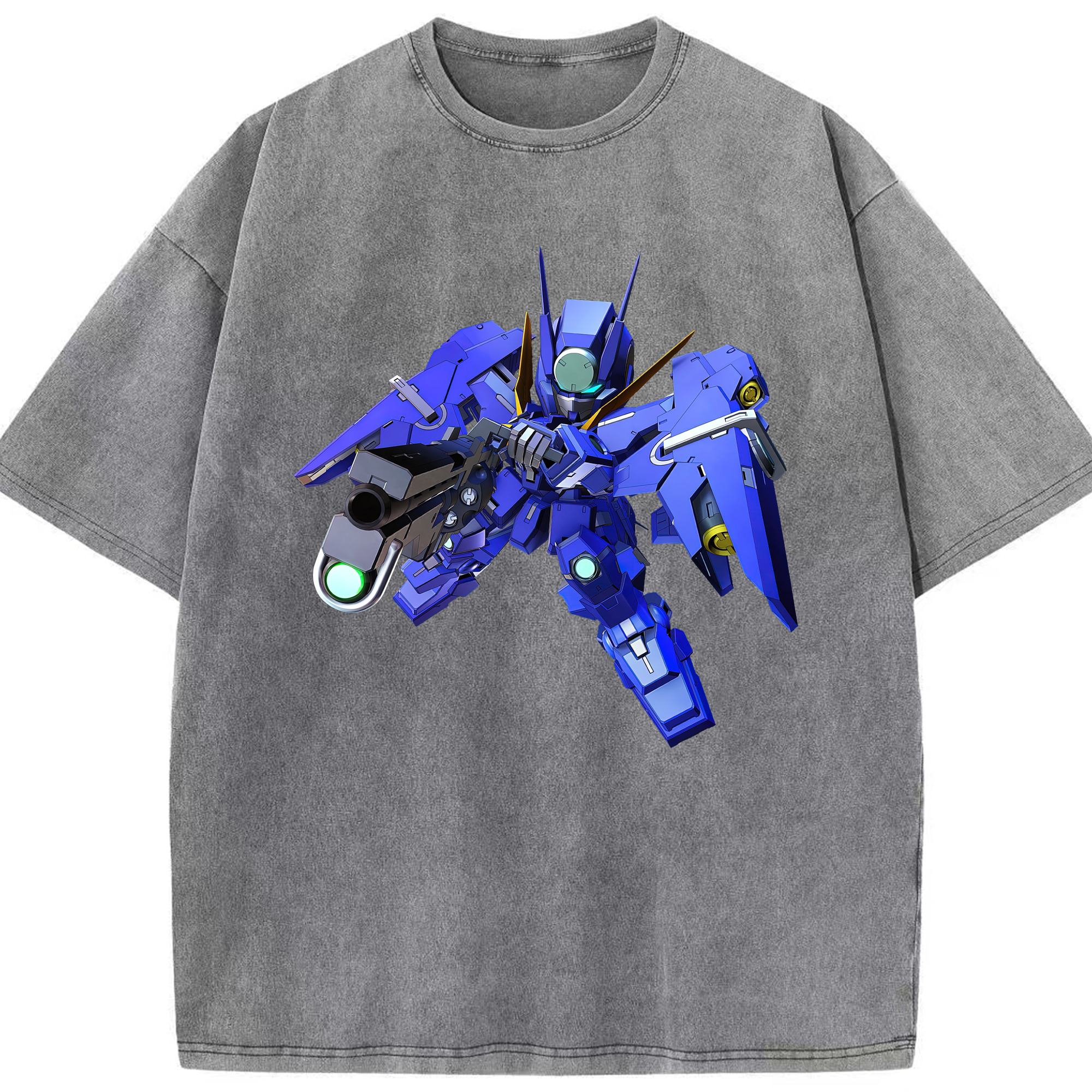 （画像用） 機動戦士ガンダム Mobile Suit Gundam 綿100% ヴィンテージ風 半袖Tシャツ（フロントプリント）