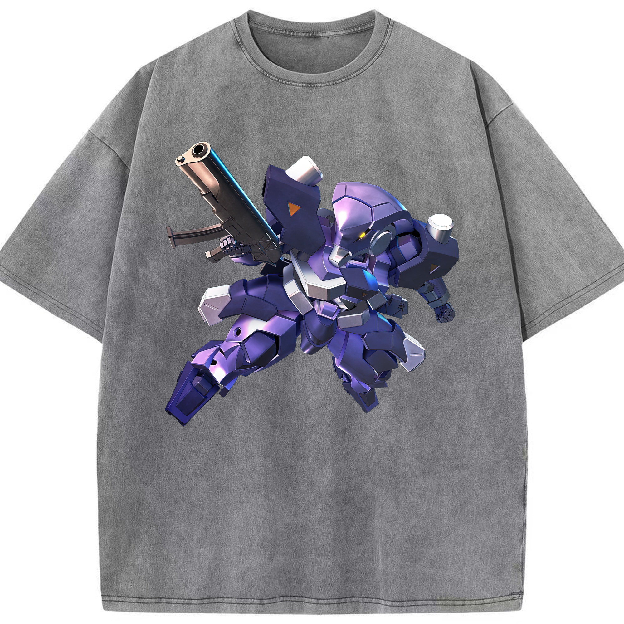 （画像用） 機動戦士ガンダム Mobile Suit Gundam 綿100% ヴィンテージ風 半袖Tシャツ（フロントプリント）