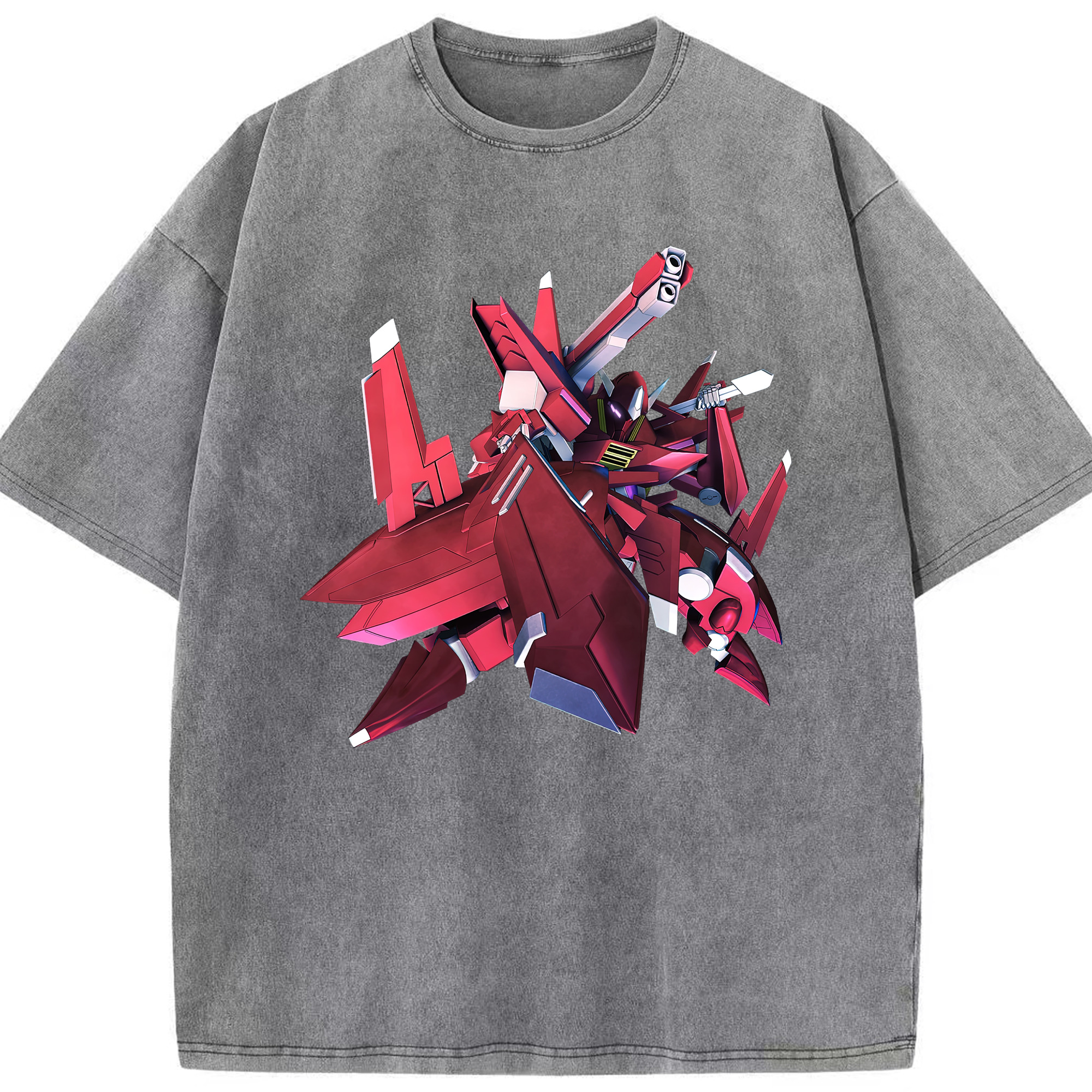 （画像用） 機動戦士ガンダム Mobile Suit Gundam 綿100% ヴィンテージ風 半袖Tシャツ（フロントプリント）