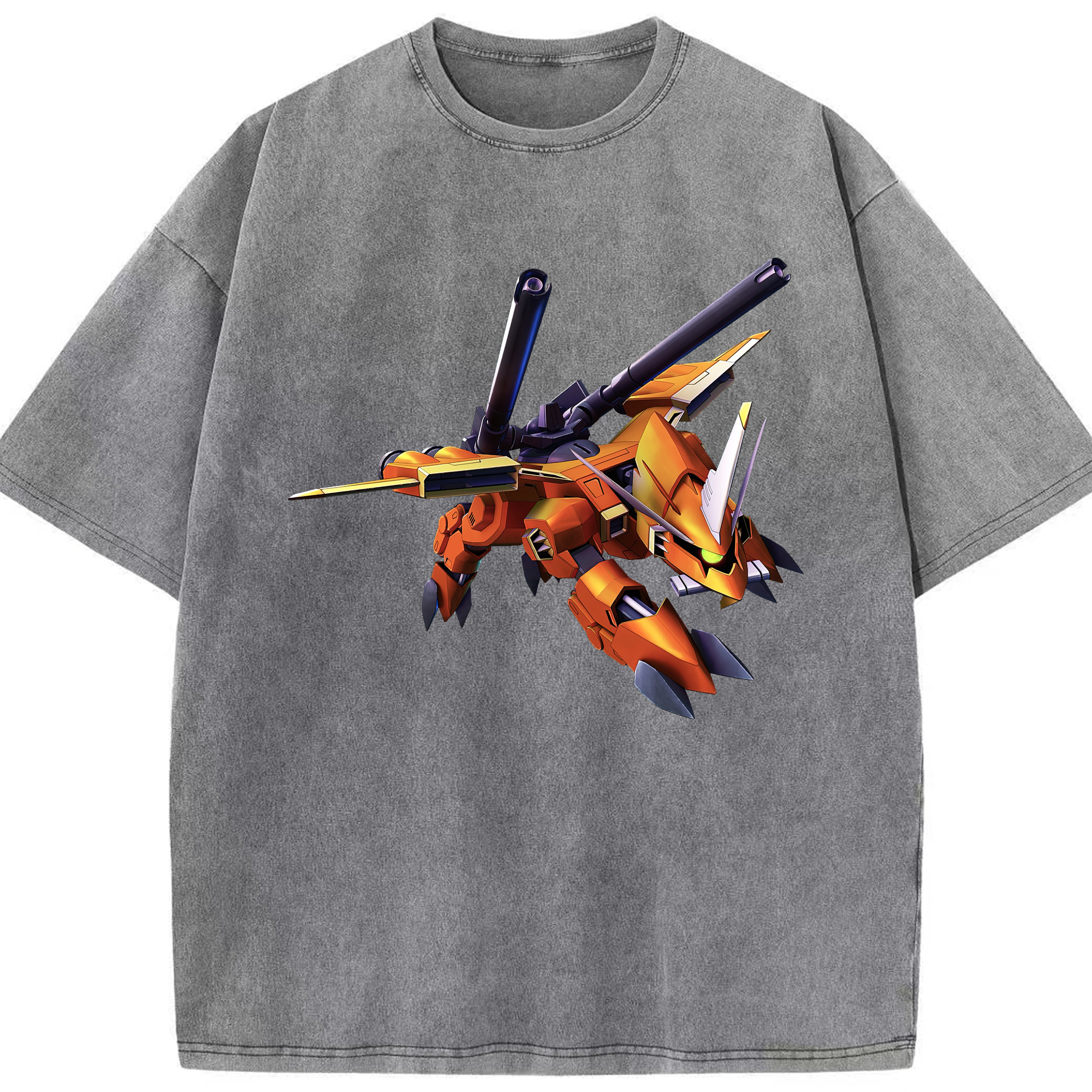 （画像用） 機動戦士ガンダム Mobile Suit Gundam 綿100% ヴィンテージ風 半袖Tシャツ（フロントプリント）