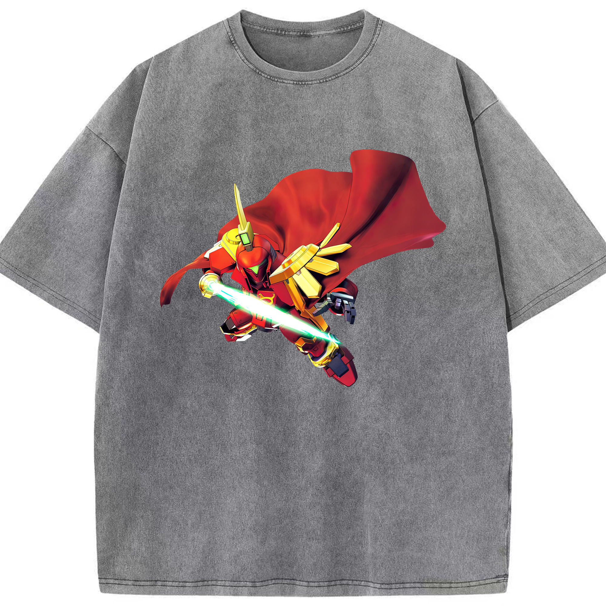 （画像用） 機動戦士ガンダム Mobile Suit Gundam 綿100% ヴィンテージ風 半袖Tシャツ（フロントプリント）