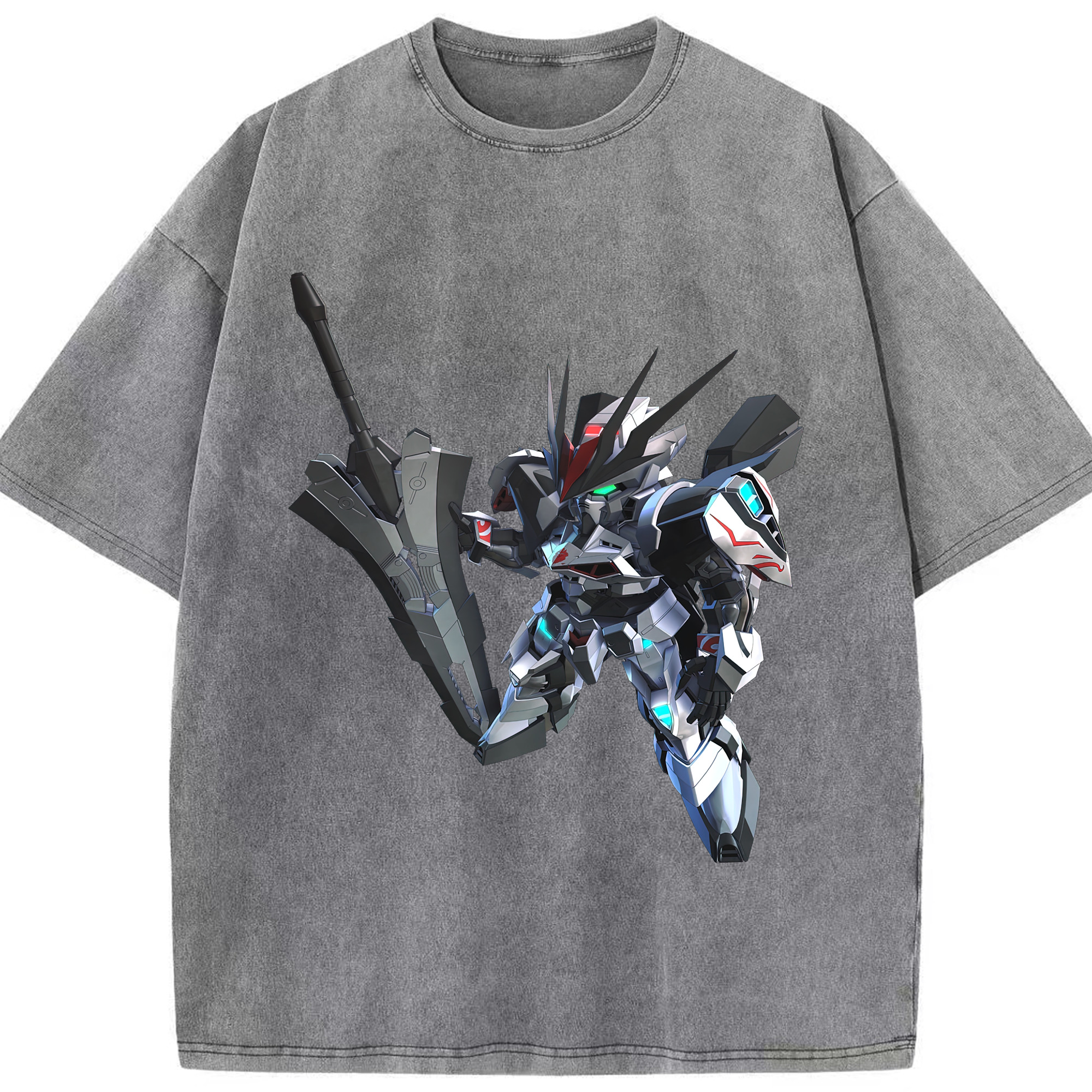 （画像用） 機動戦士ガンダム Mobile Suit Gundam 綿100% ヴィンテージ風 半袖Tシャツ（フロントプリント）