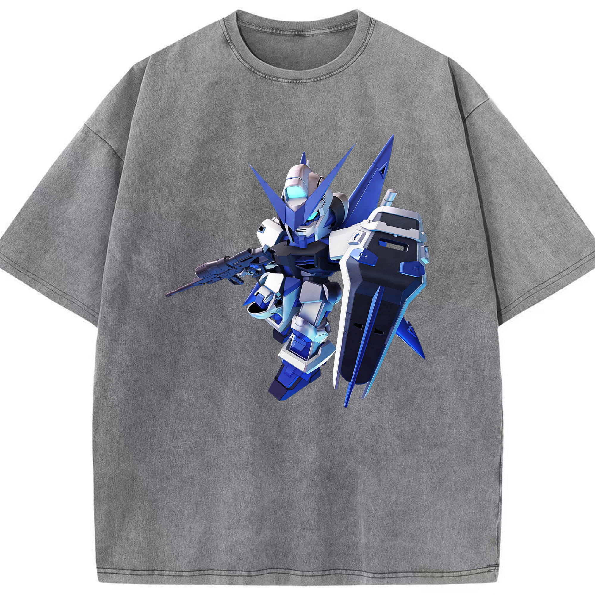 （画像用） 機動戦士ガンダム Mobile Suit Gundam 綿100% ヴィンテージ風 半袖Tシャツ（フロントプリント）
