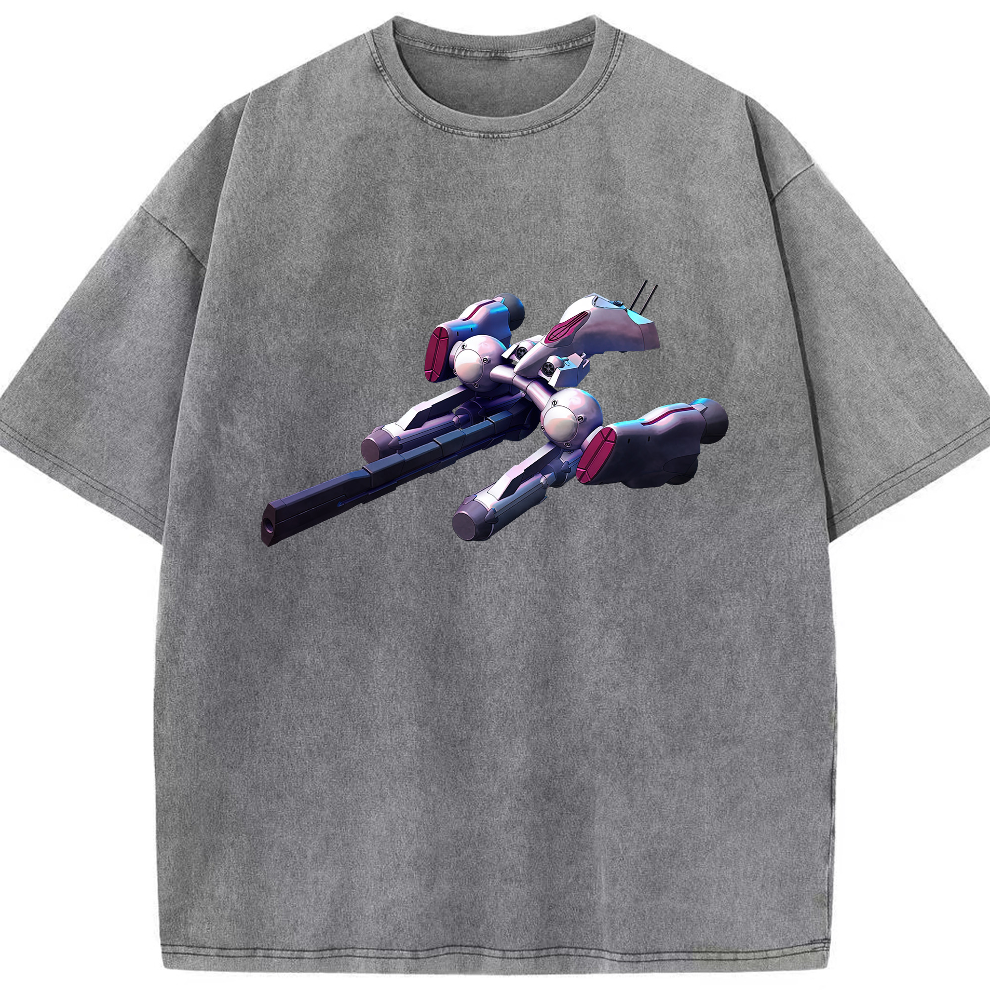 （画像用） 機動戦士ガンダム Mobile Suit Gundam 綿100% ヴィンテージ風 半袖Tシャツ（フロントプリント）