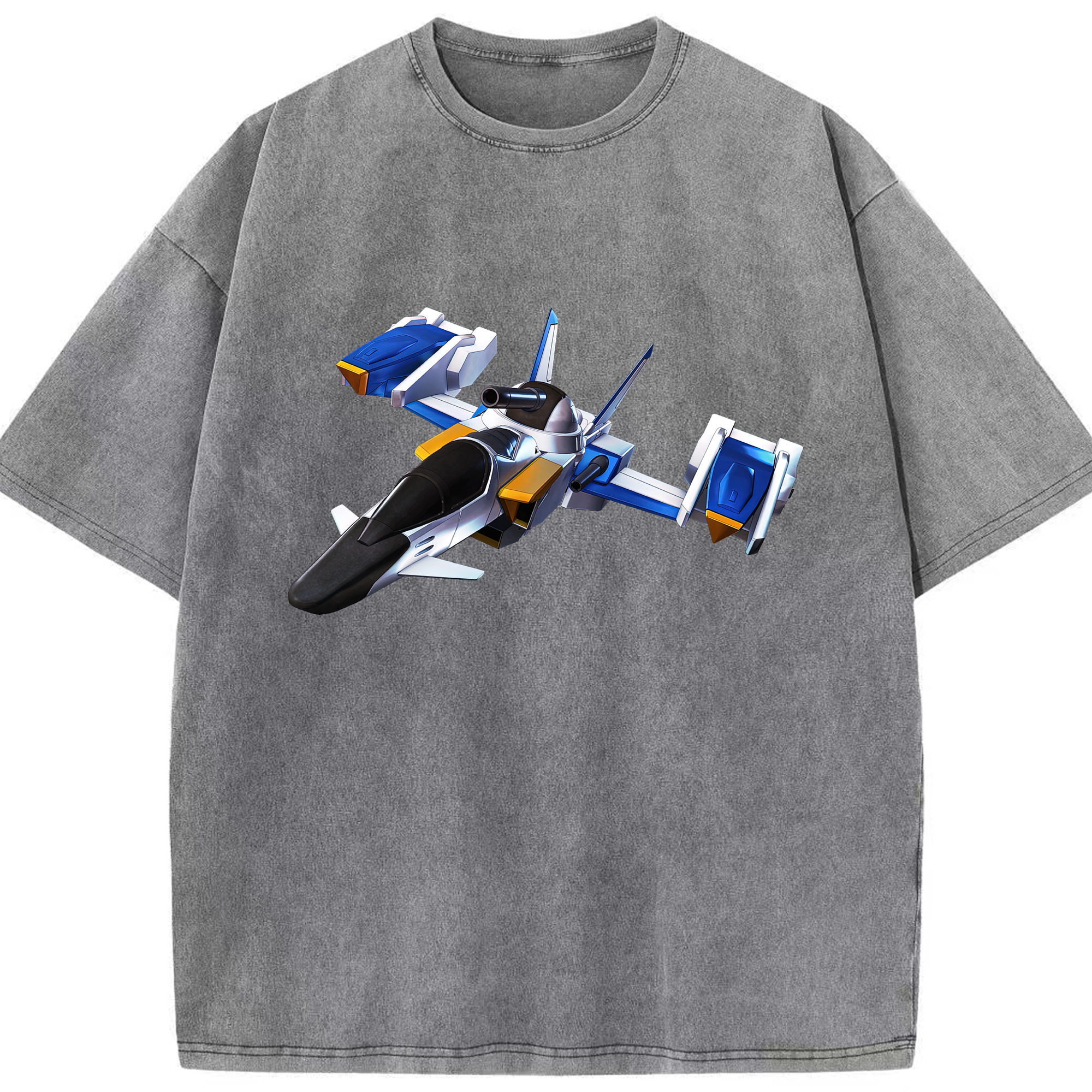 （画像用） 機動戦士ガンダム Mobile Suit Gundam 綿100% ヴィンテージ風 半袖Tシャツ（フロントプリント）