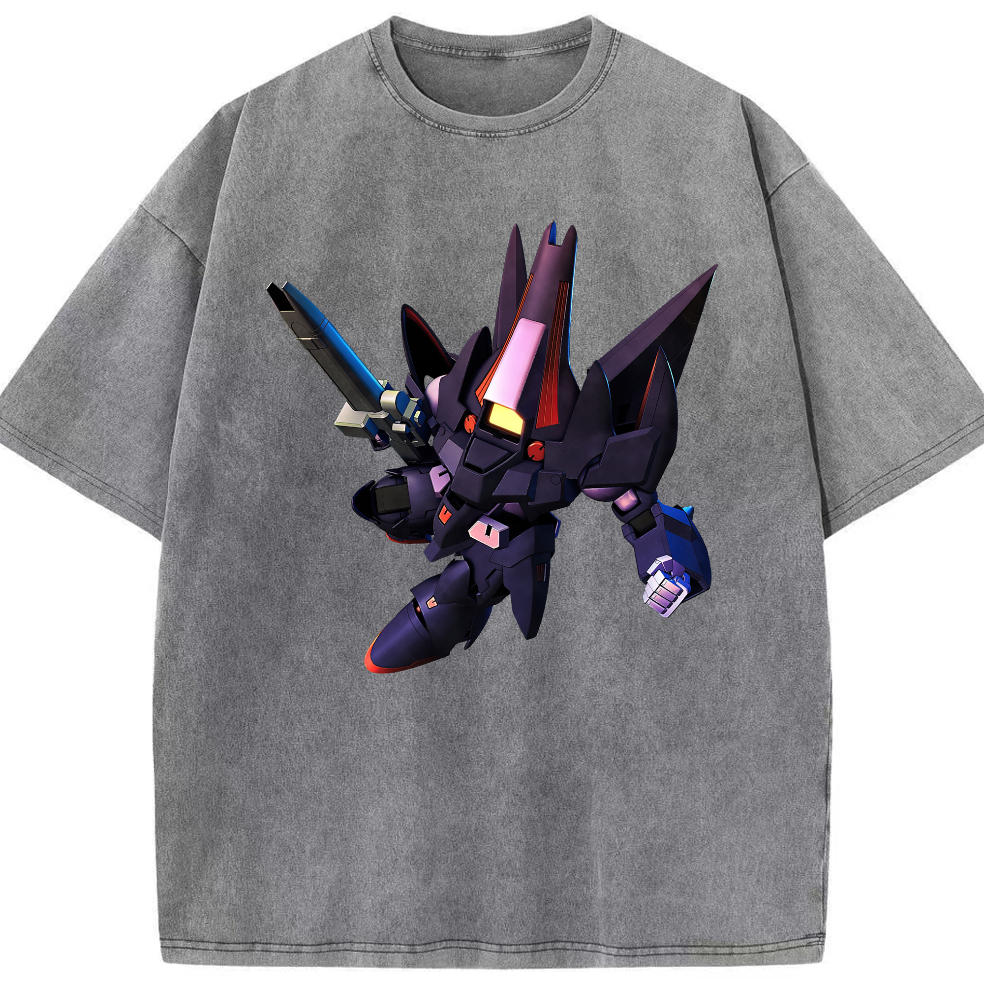 （画像用） 機動戦士ガンダム Mobile Suit Gundam 綿100% ヴィンテージ風 半袖Tシャツ（フロントプリント）