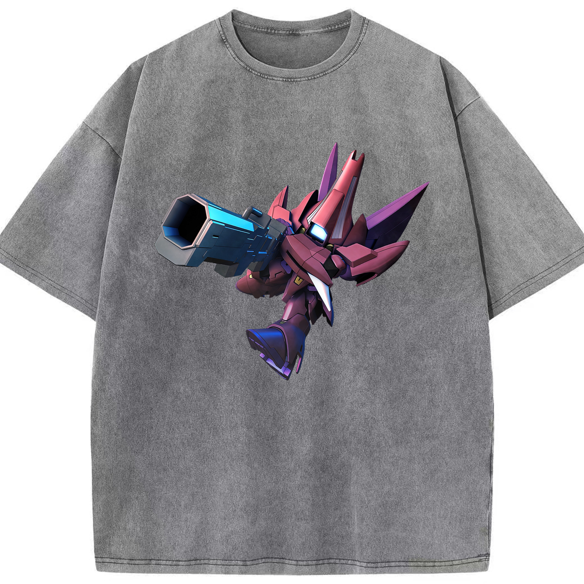 （画像用） 機動戦士ガンダム Mobile Suit Gundam 綿100% ヴィンテージ風 半袖Tシャツ（フロントプリント）