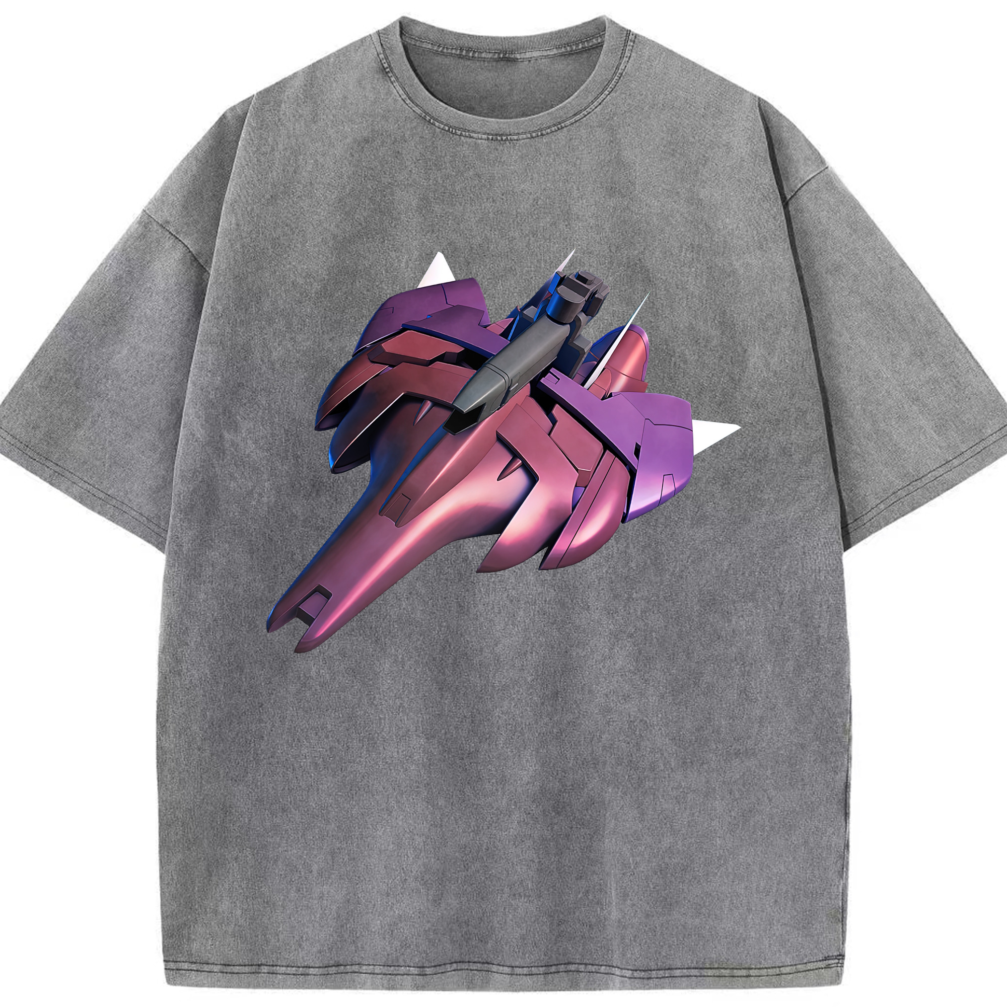 （画像用） 機動戦士ガンダム Mobile Suit Gundam 綿100% ヴィンテージ風 半袖Tシャツ（フロントプリント）