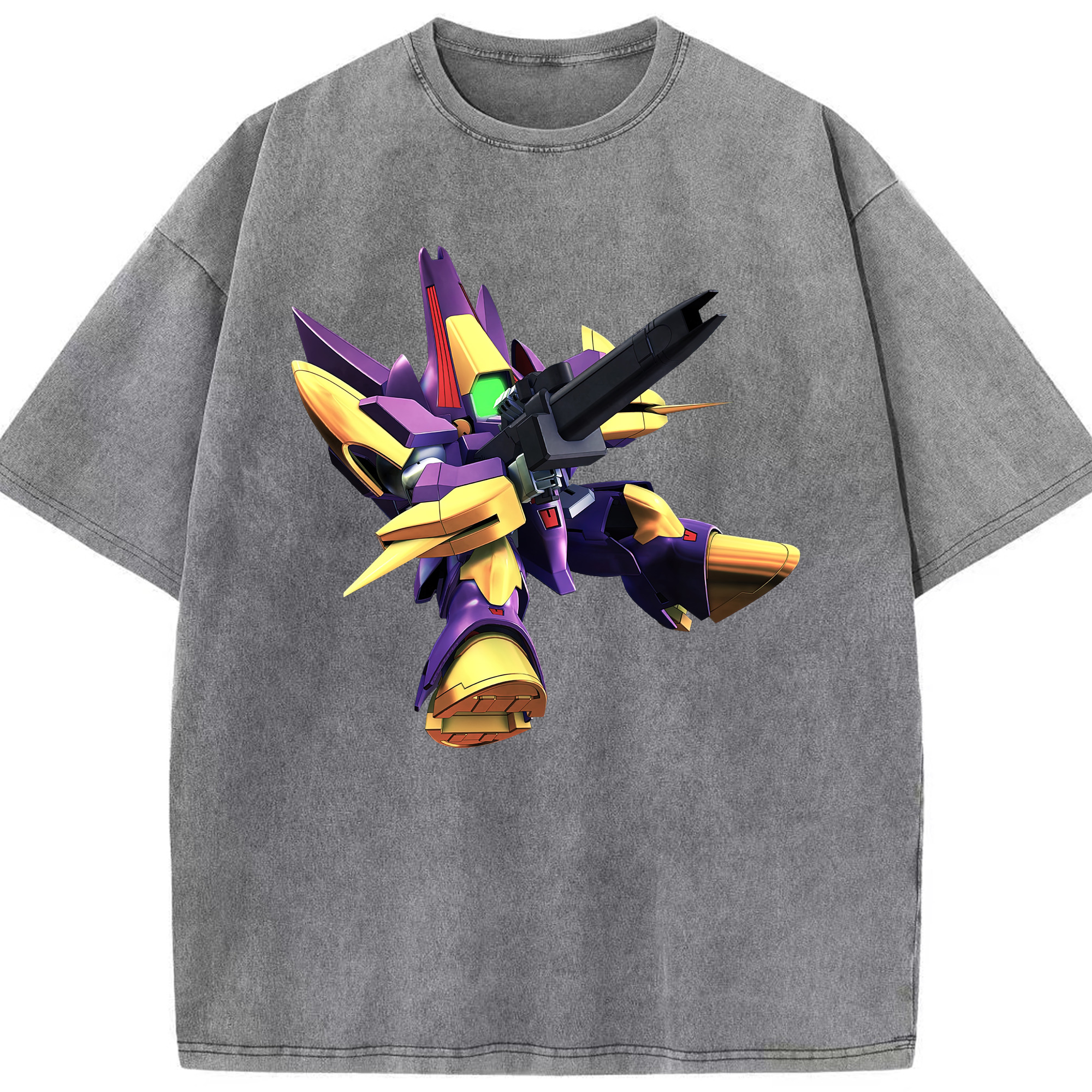 （画像用） 機動戦士ガンダム Mobile Suit Gundam 綿100% ヴィンテージ風 半袖Tシャツ（フロントプリント）