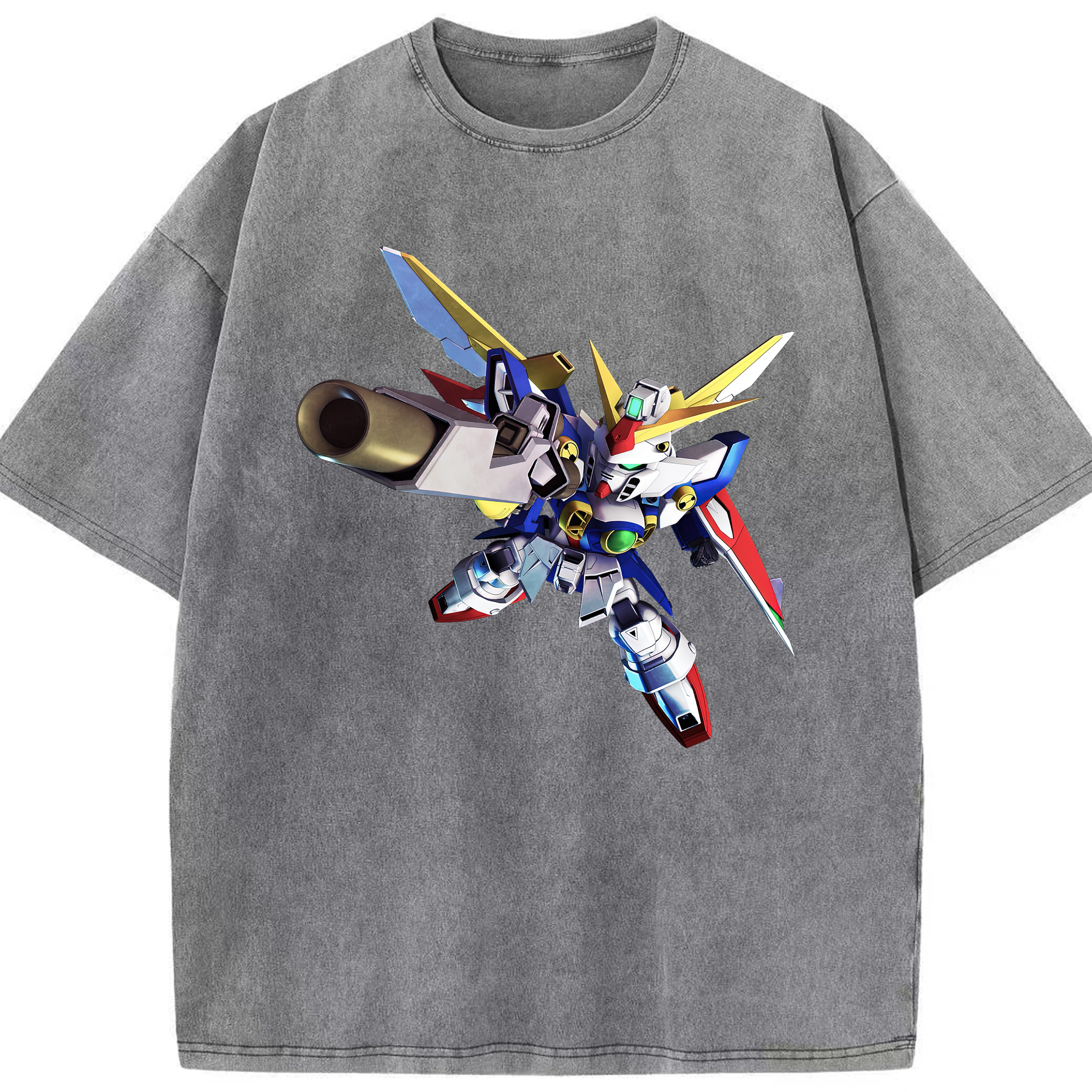 （画像用） 機動戦士ガンダム Mobile Suit Gundam 綿100% ヴィンテージ風 半袖Tシャツ（フロントプリント）