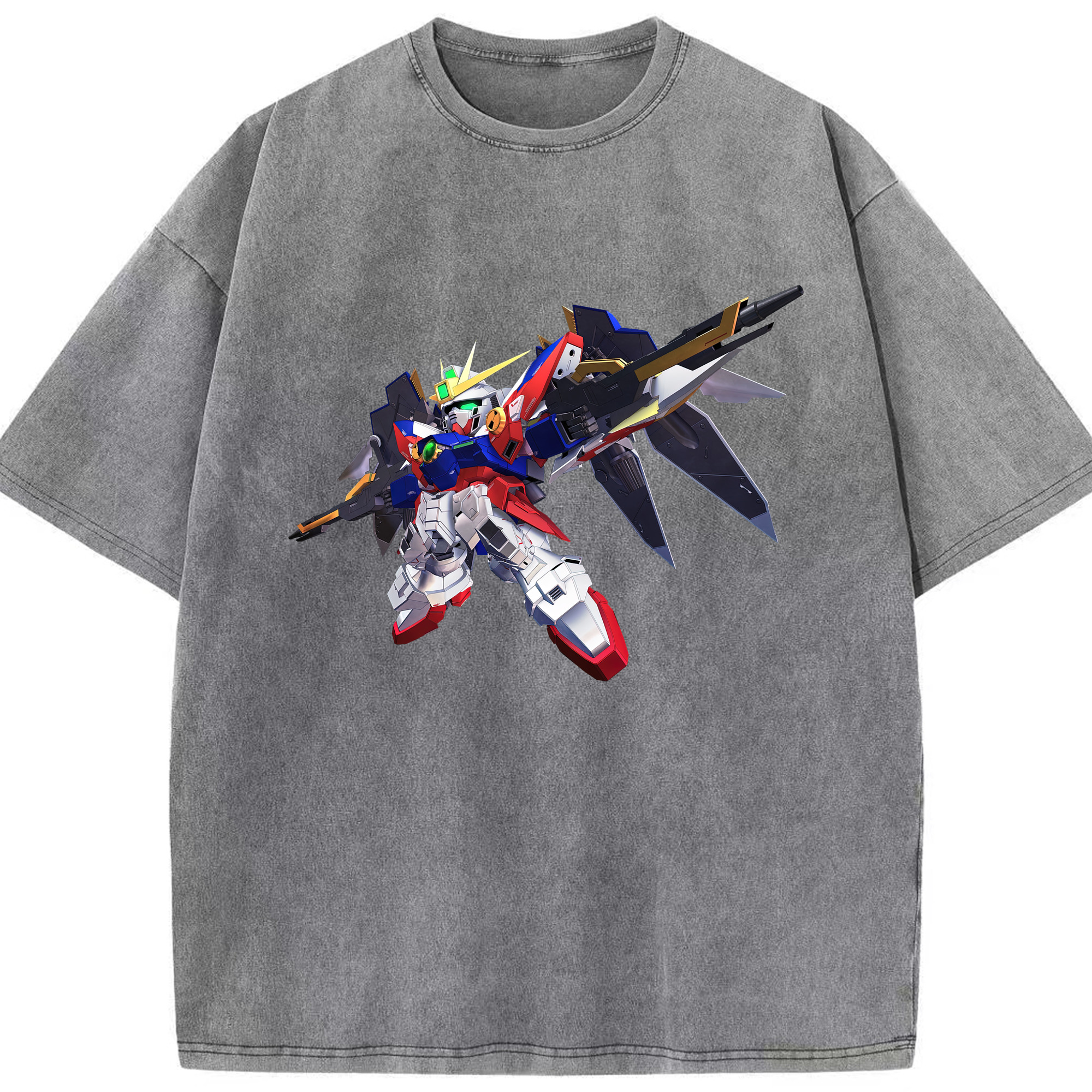 （画像用） 機動戦士ガンダム Mobile Suit Gundam 綿100% ヴィンテージ風 半袖Tシャツ（フロントプリント）