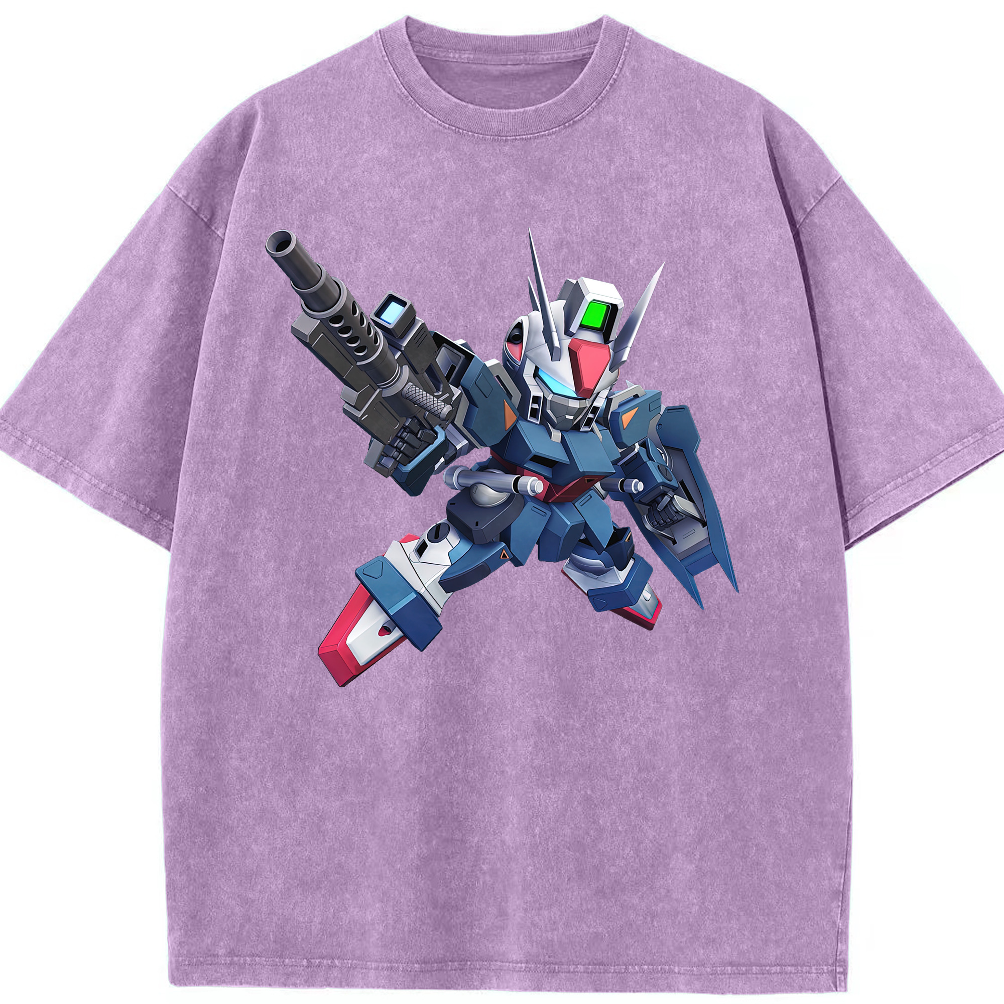 （画像用） 機動戦士ガンダム Mobile Suit Gundam 綿100% ヴィンテージ風 半袖Tシャツ（フロントプリント）