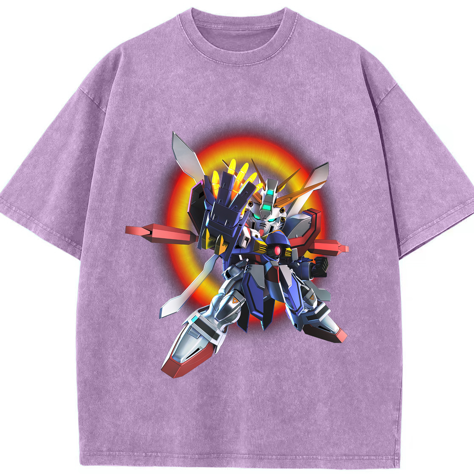 （画像用） 機動戦士ガンダム Mobile Suit Gundam 綿100% ヴィンテージ風 半袖Tシャツ（フロントプリント）
