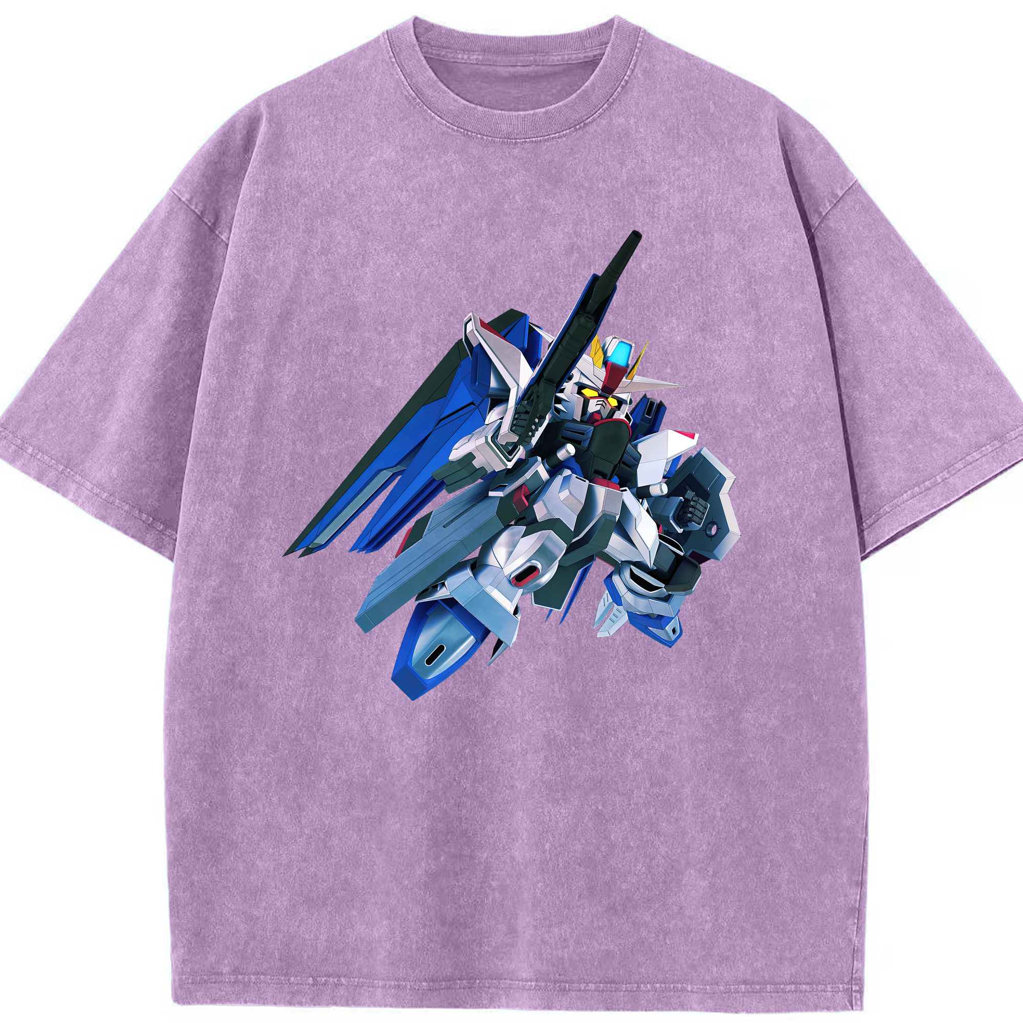 （画像用） 機動戦士ガンダム Mobile Suit Gundam 綿100% ヴィンテージ風 半袖Tシャツ（フロントプリント）