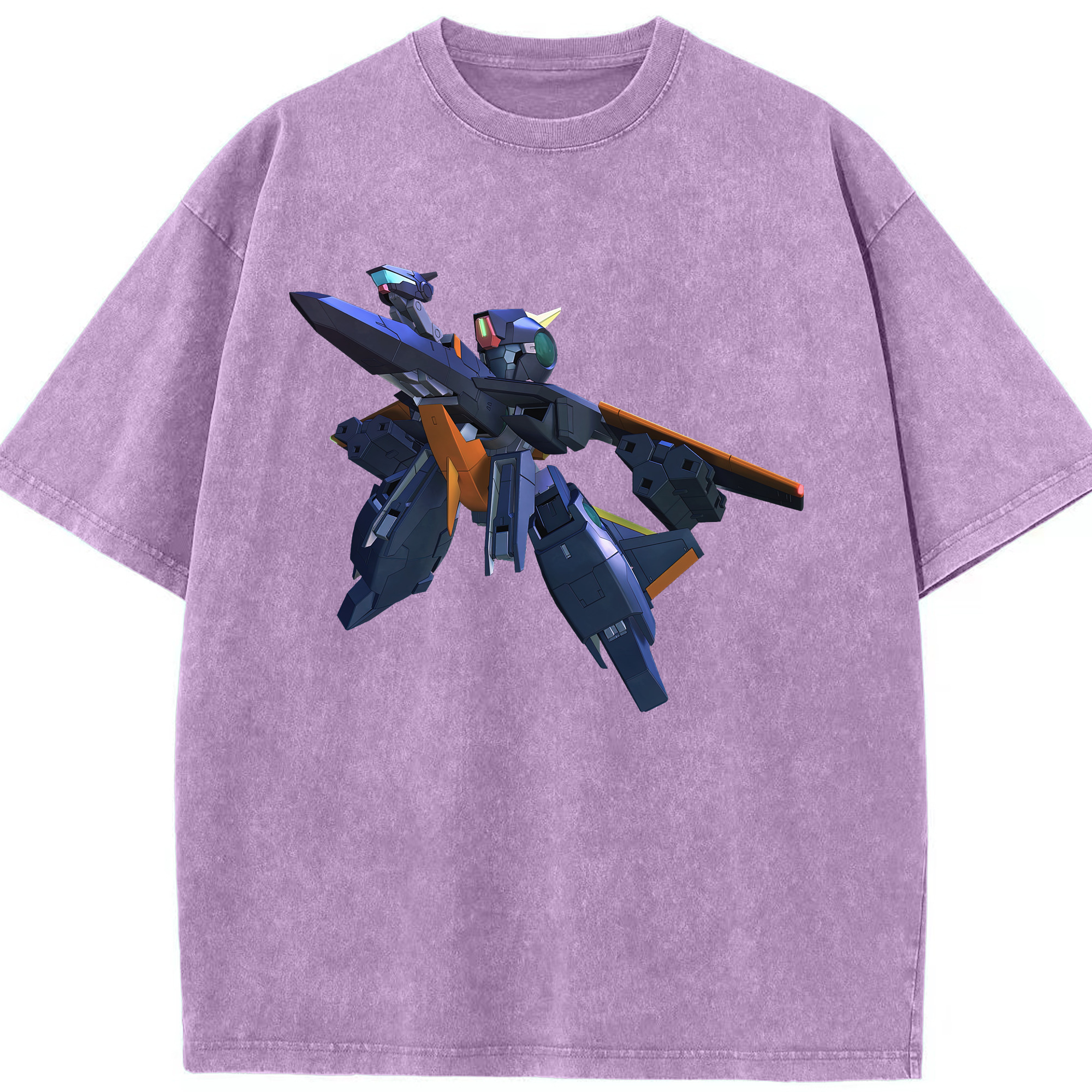 （画像用） 機動戦士ガンダム Mobile Suit Gundam 綿100% ヴィンテージ風 半袖Tシャツ（フロントプリント）