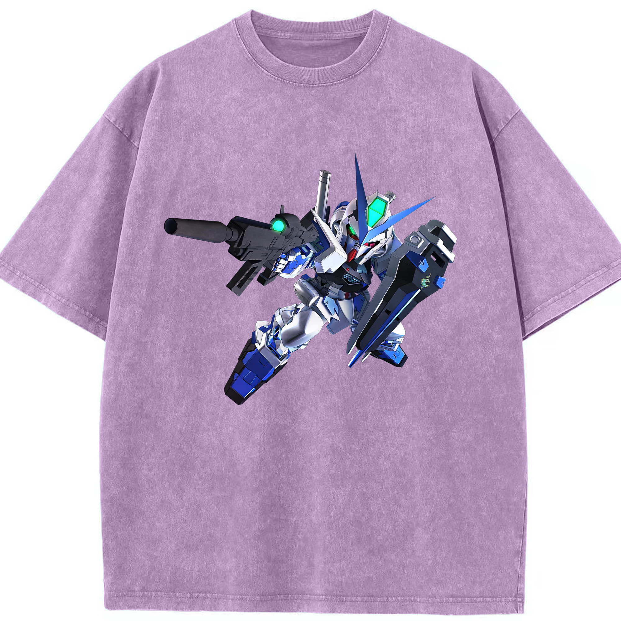 （画像用） 機動戦士ガンダム Mobile Suit Gundam 綿100% ヴィンテージ風 半袖Tシャツ（フロントプリント）