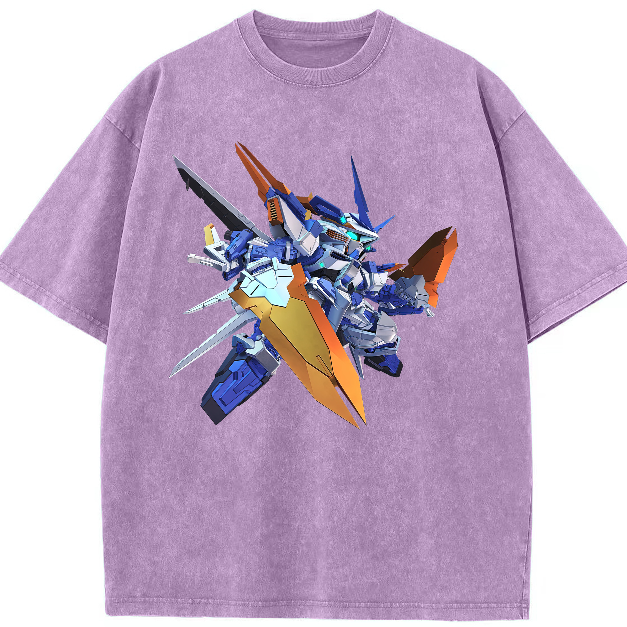 （画像用） 機動戦士ガンダム Mobile Suit Gundam 綿100% ヴィンテージ風 半袖Tシャツ（フロントプリント）