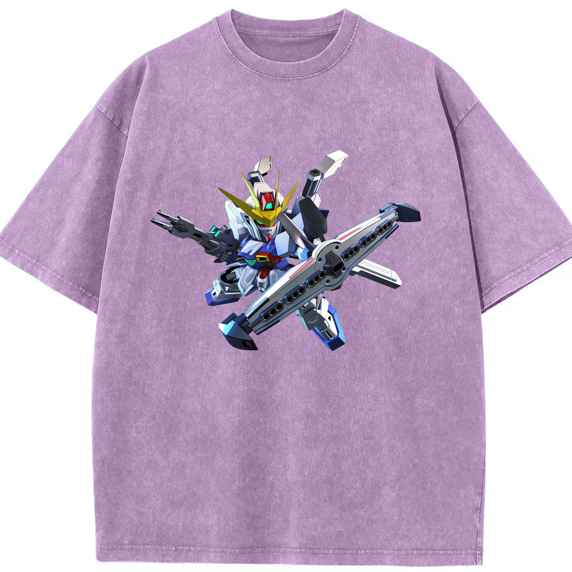 （画像用） 機動戦士ガンダム Mobile Suit Gundam 綿100% ヴィンテージ風 半袖Tシャツ（フロントプリント）