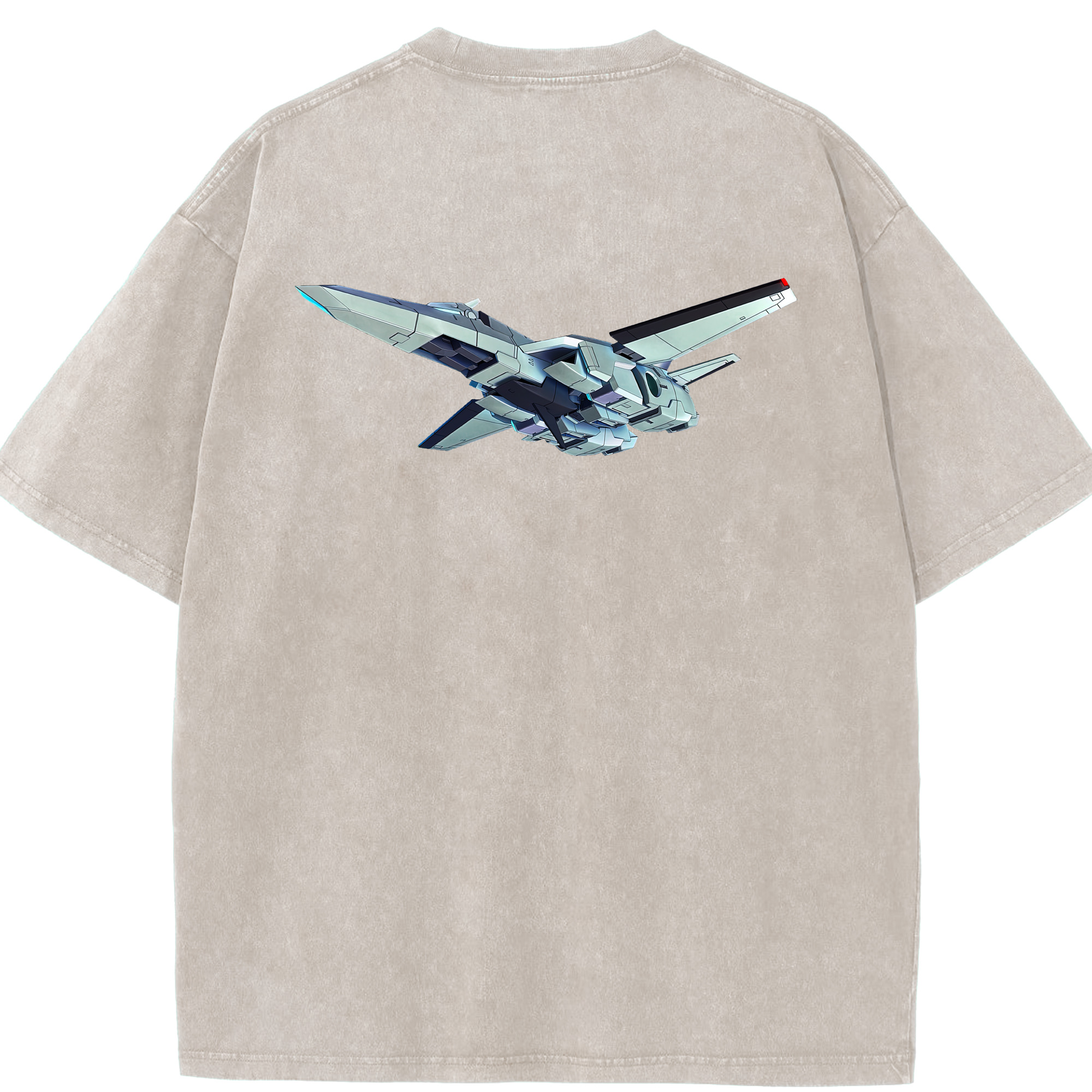 （画像用） 機動戦士ガンダム Mobile Suit Gundam 綿100% ヴィンテージ風 半袖Tシャツ（背面プリント）
