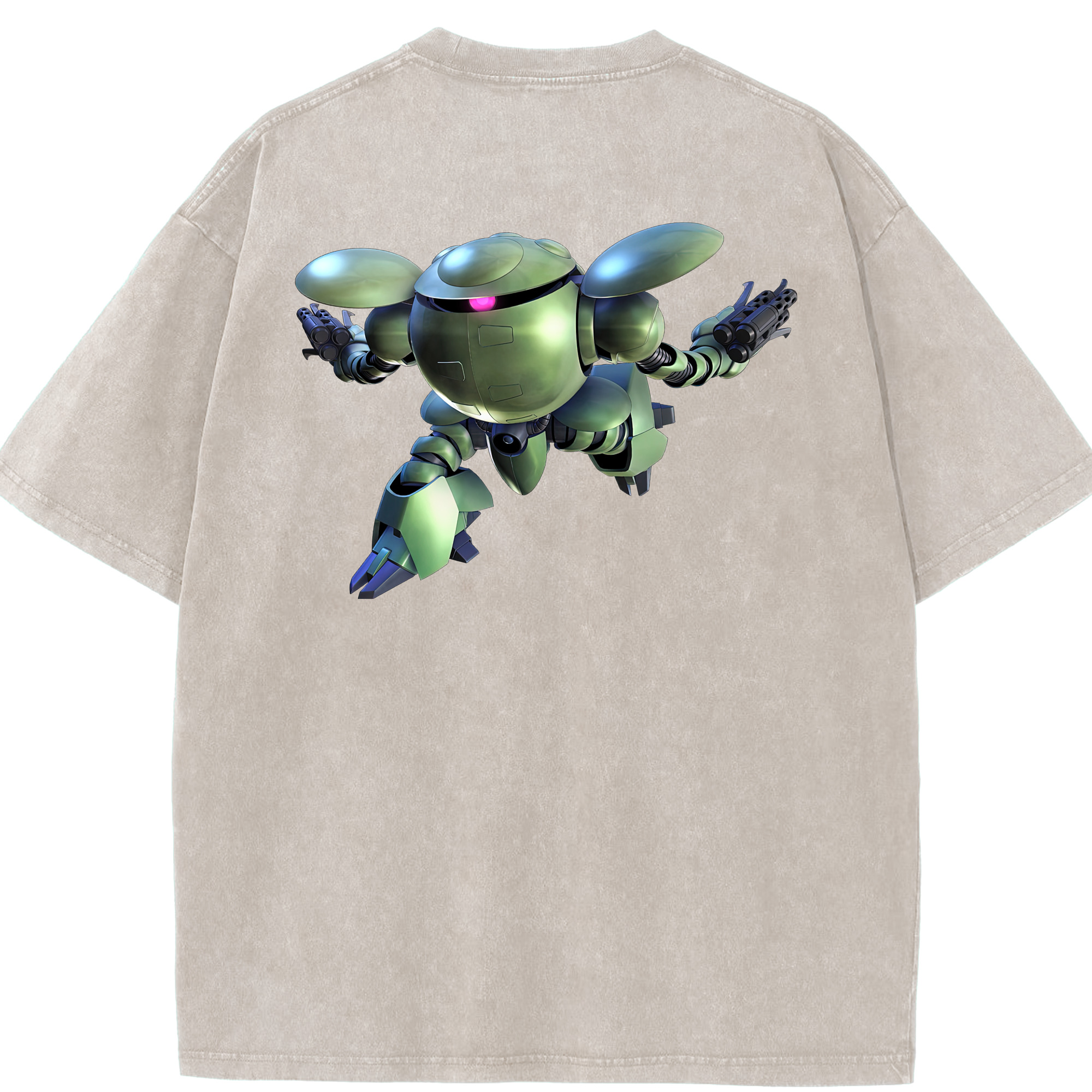 （画像用） 機動戦士ガンダム Mobile Suit Gundam 綿100% ヴィンテージ風 半袖Tシャツ（背面プリント）