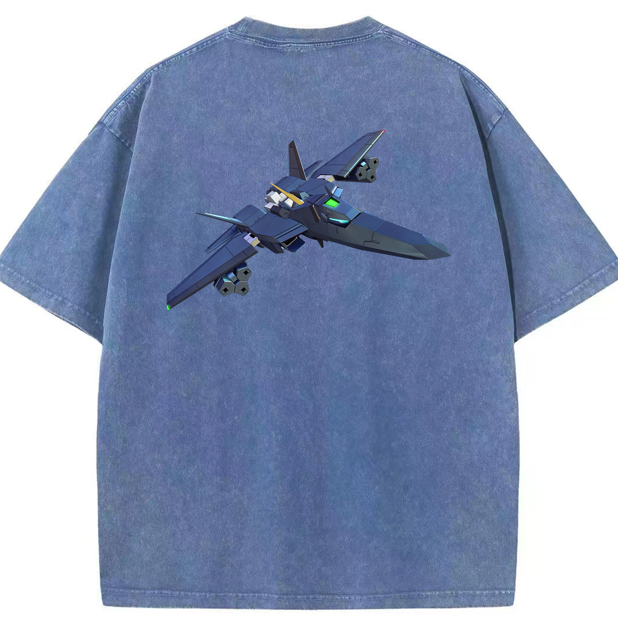 （画像用） 機動戦士ガンダム Mobile Suit Gundam 綿100% ヴィンテージ風 半袖Tシャツ（背面プリント）