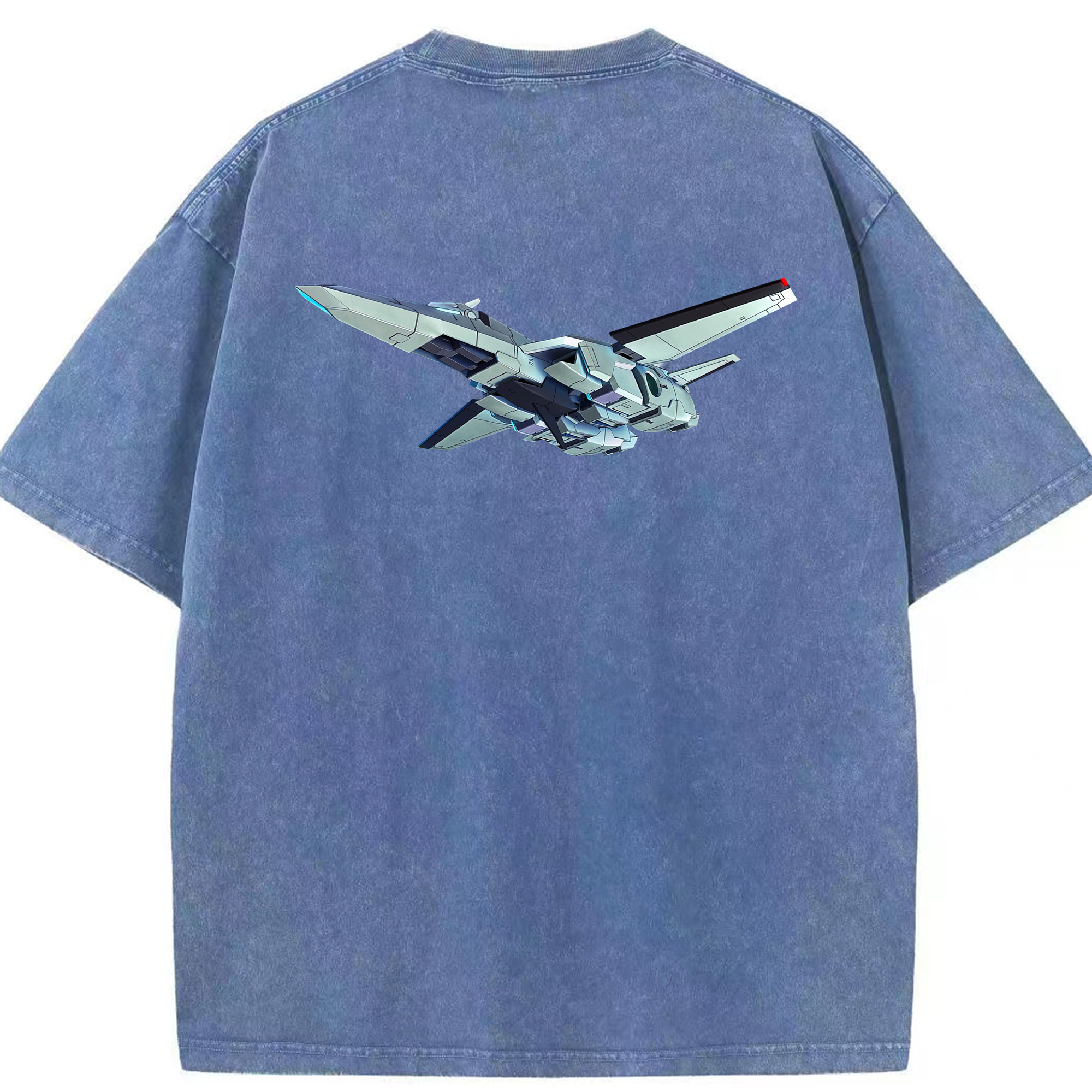 （画像用） 機動戦士ガンダム Mobile Suit Gundam 綿100% ヴィンテージ風 半袖Tシャツ（背面プリント）