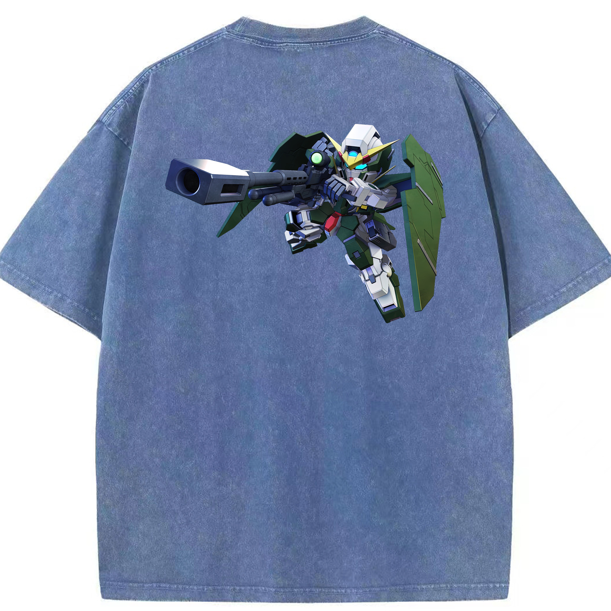 （画像用） 機動戦士ガンダム Mobile Suit Gundam 綿100% ヴィンテージ風 半袖Tシャツ（背面プリント）