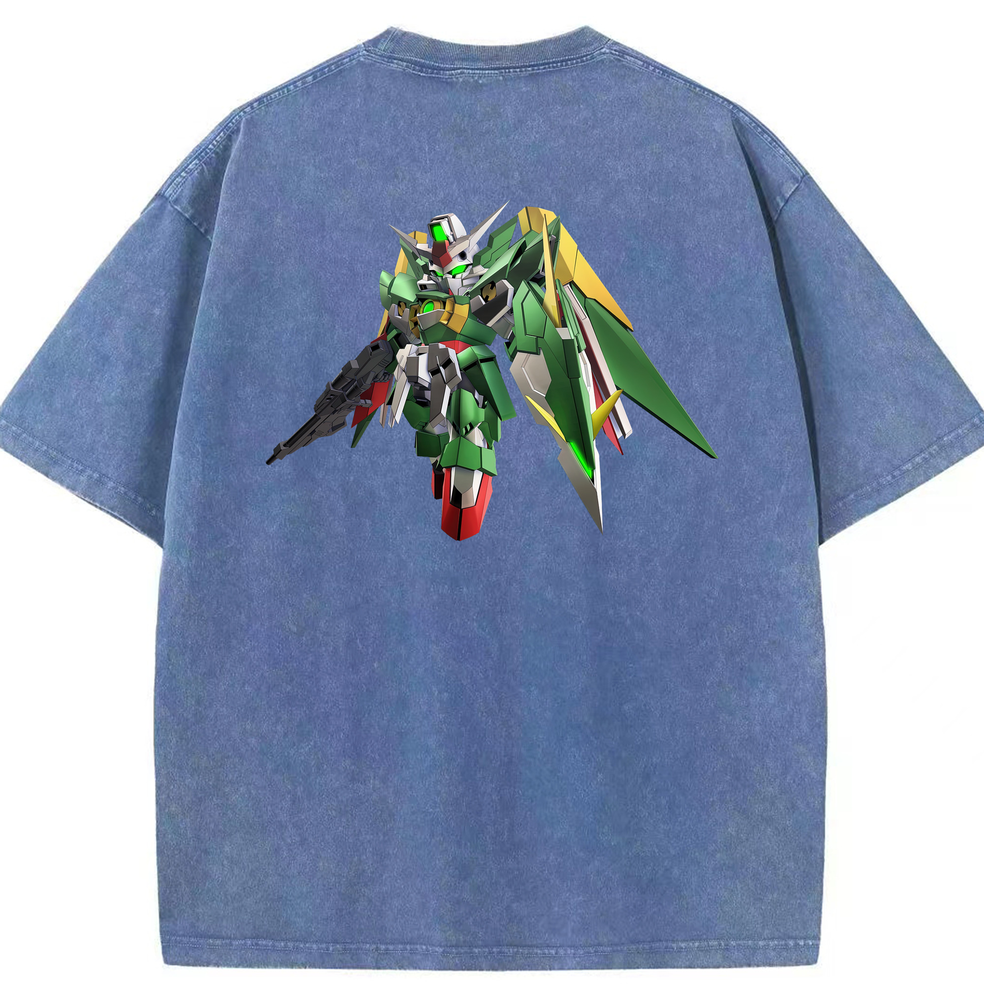 （画像用） 機動戦士ガンダム Mobile Suit Gundam 綿100% ヴィンテージ風 半袖Tシャツ（背面プリント）
