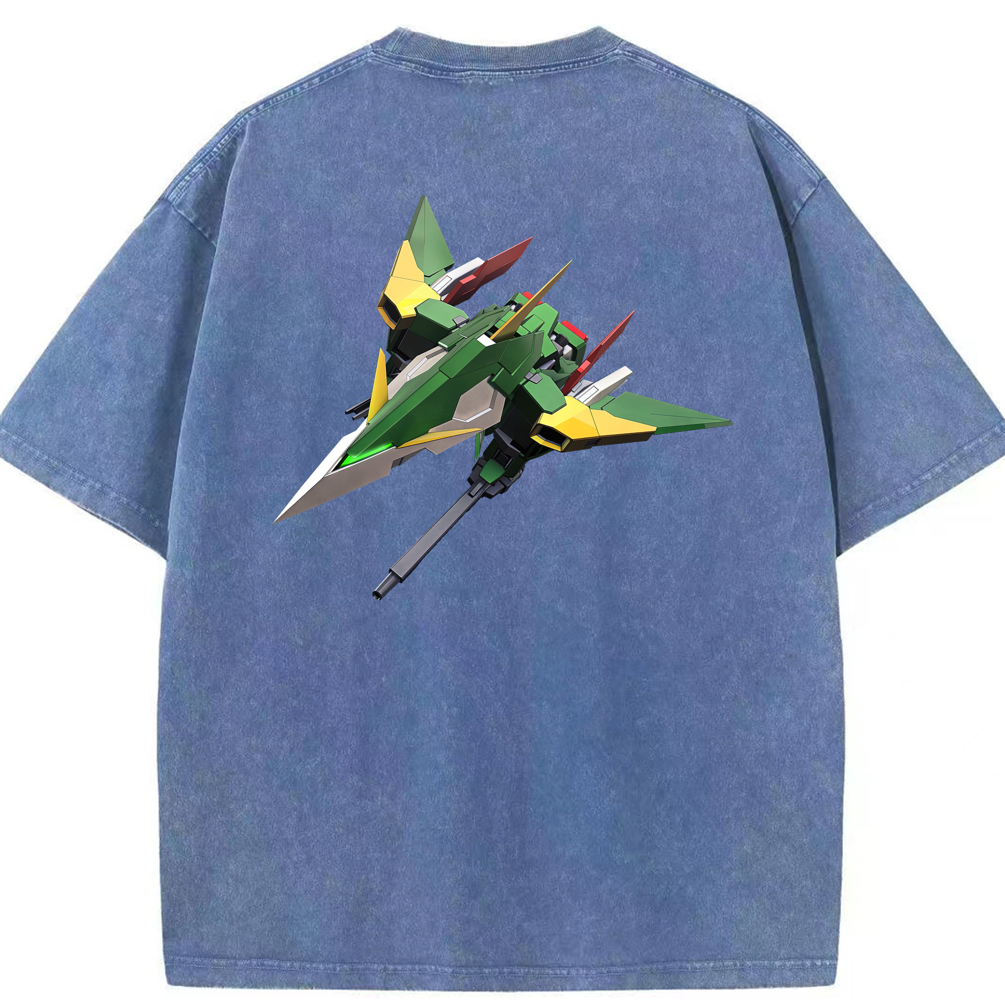 （画像用） 機動戦士ガンダム Mobile Suit Gundam 綿100% ヴィンテージ風 半袖Tシャツ（背面プリント）