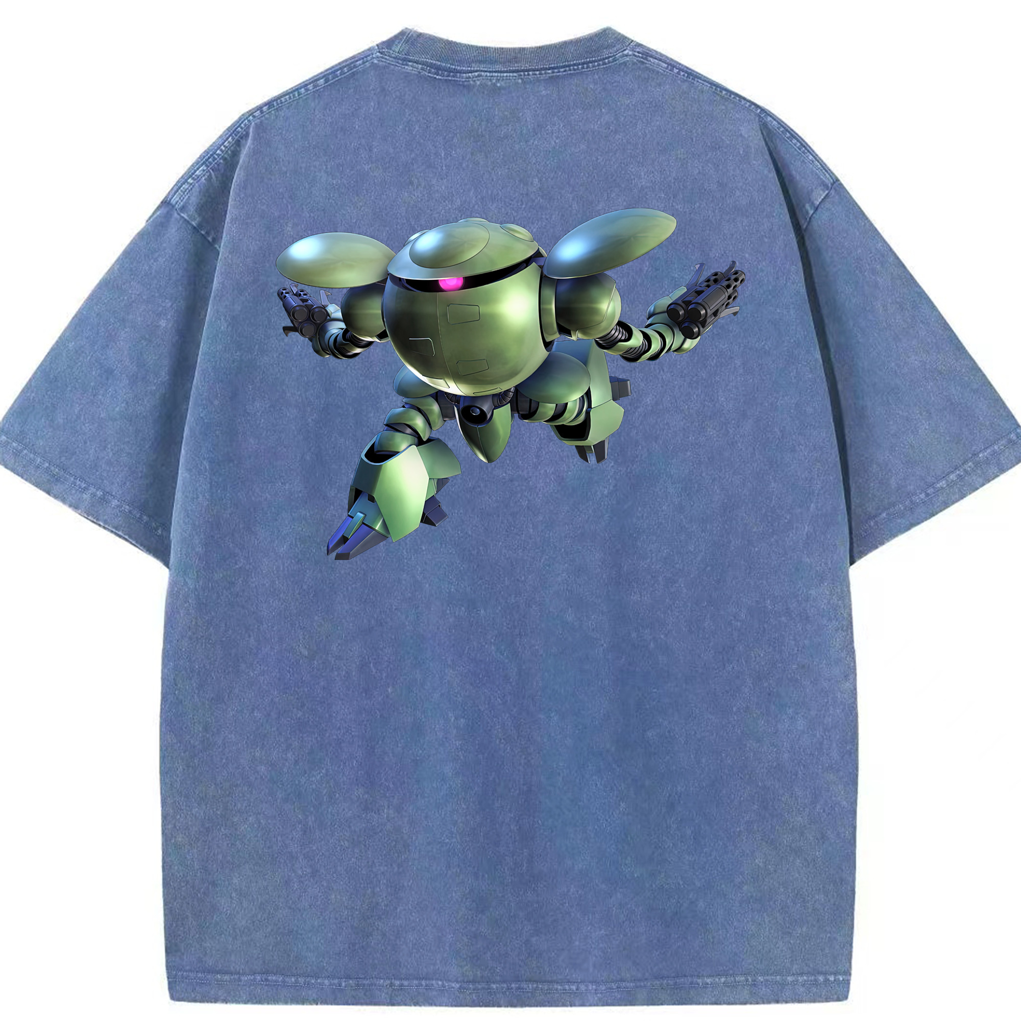 （画像用） 機動戦士ガンダム Mobile Suit Gundam 綿100% ヴィンテージ風 半袖Tシャツ（背面プリント）