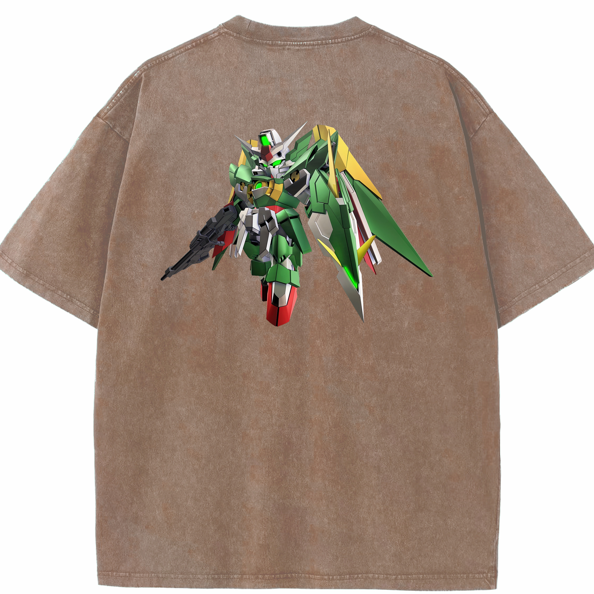 （画像用） 機動戦士ガンダム Mobile Suit Gundam 綿100% ヴィンテージ風 半袖Tシャツ（背面プリント）