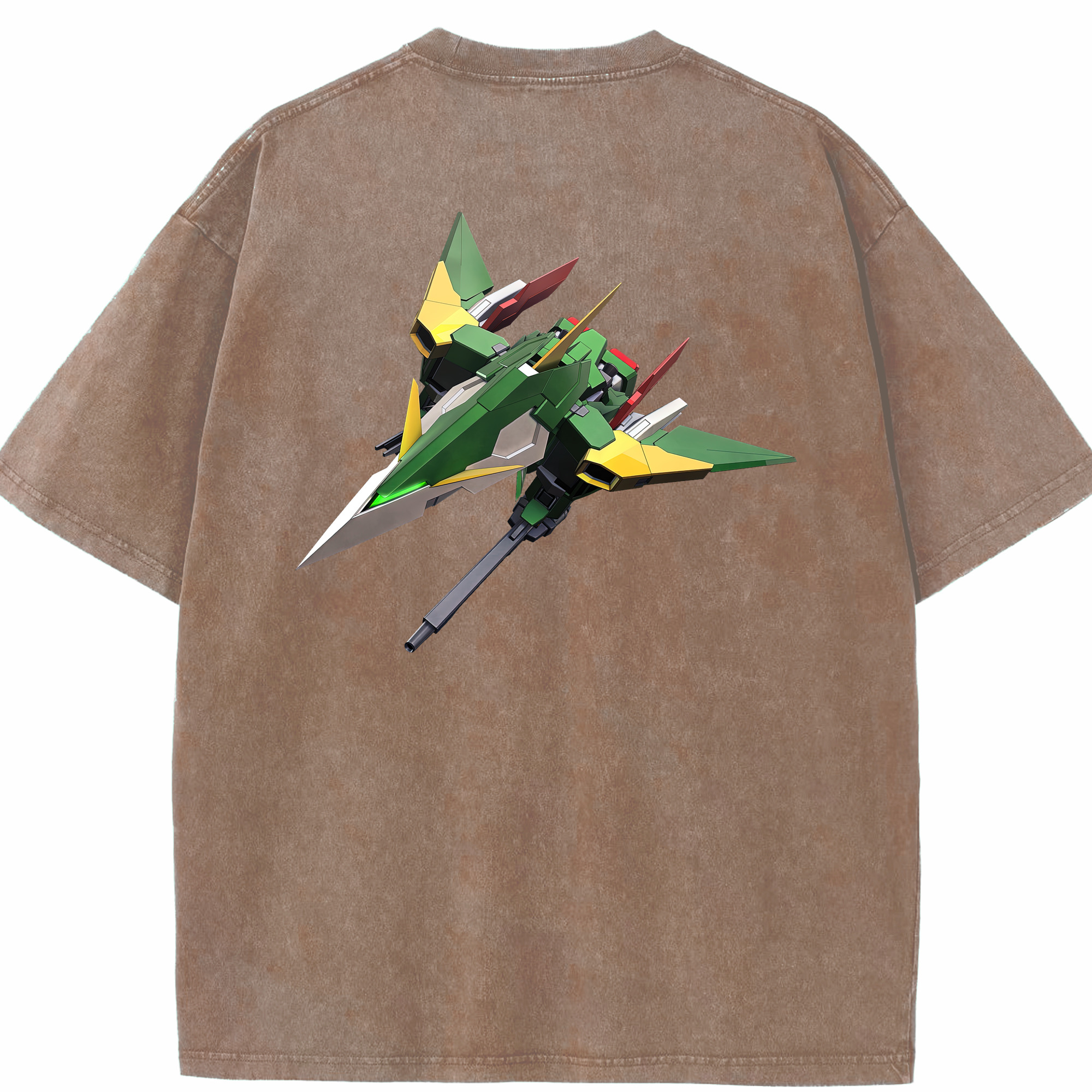 （画像用） 機動戦士ガンダム Mobile Suit Gundam 綿100% ヴィンテージ風 半袖Tシャツ（背面プリント）