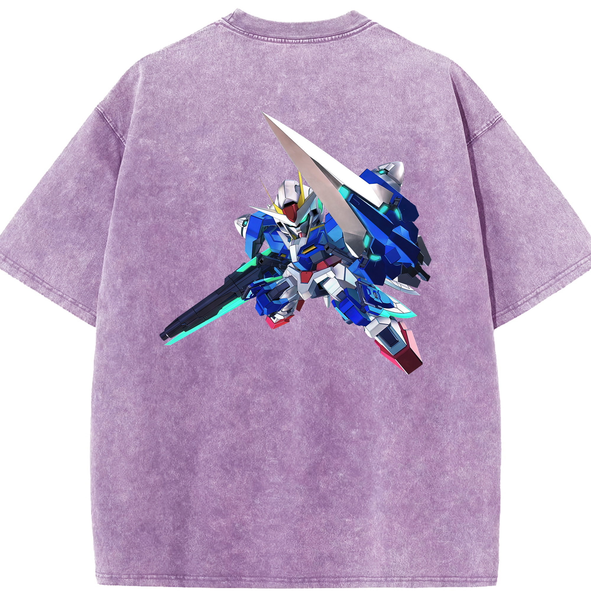 （画像用） 機動戦士ガンダム Mobile Suit Gundam 綿100% ヴィンテージ風 半袖Tシャツ（背面プリント）
