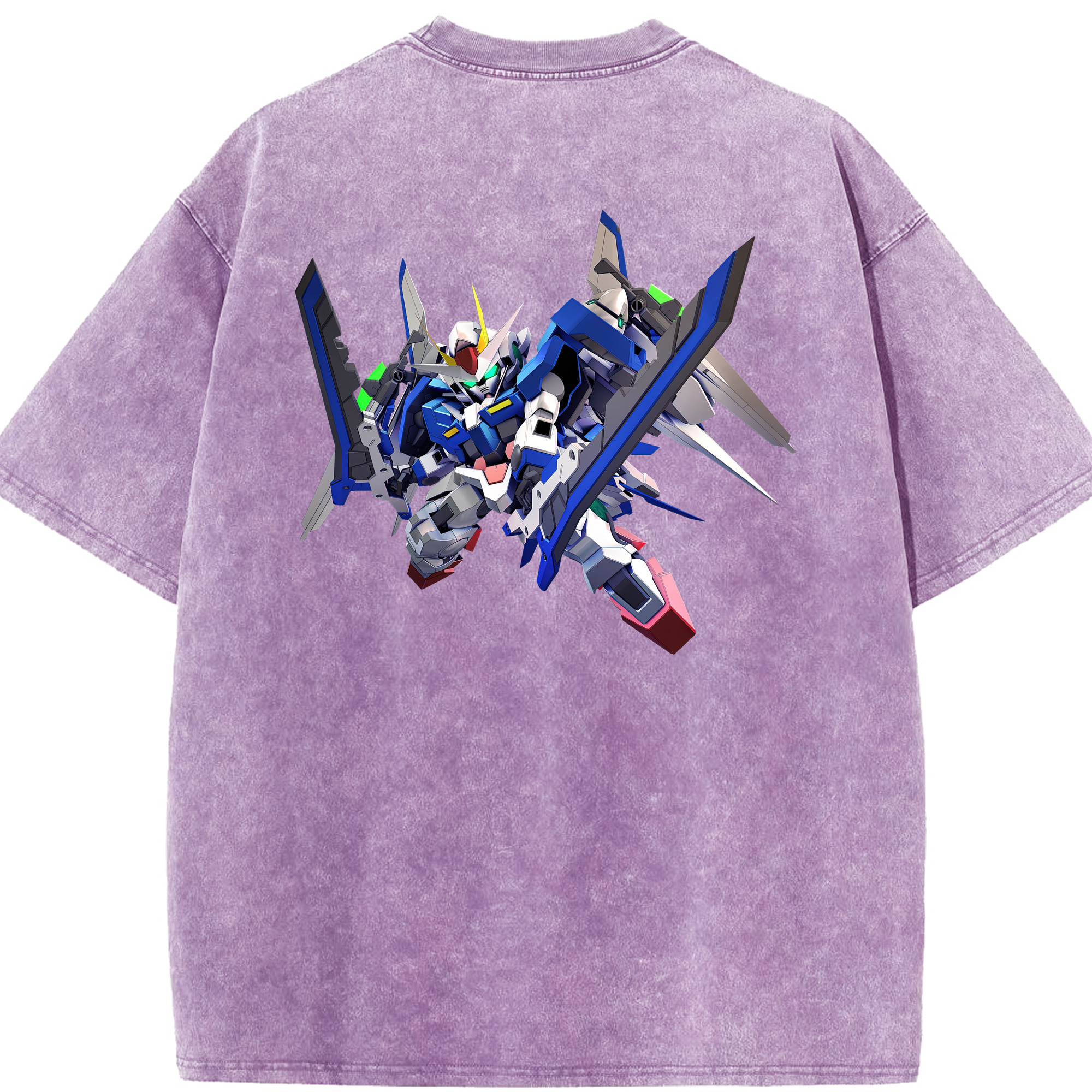 （画像用） 機動戦士ガンダム Mobile Suit Gundam 綿100% ヴィンテージ風 半袖Tシャツ（背面プリント）