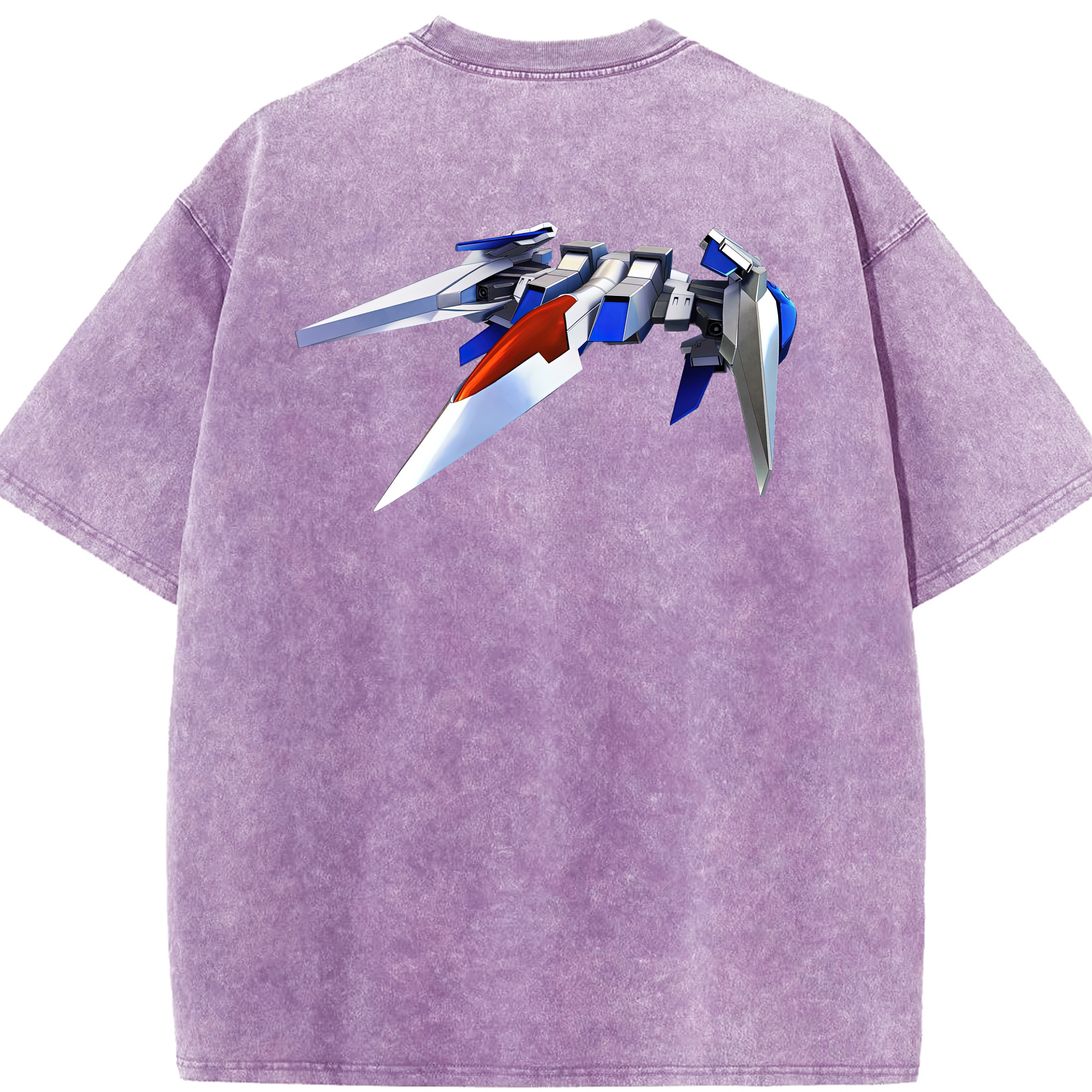 （画像用） 機動戦士ガンダム Mobile Suit Gundam 綿100% ヴィンテージ風 半袖Tシャツ（背面プリント）