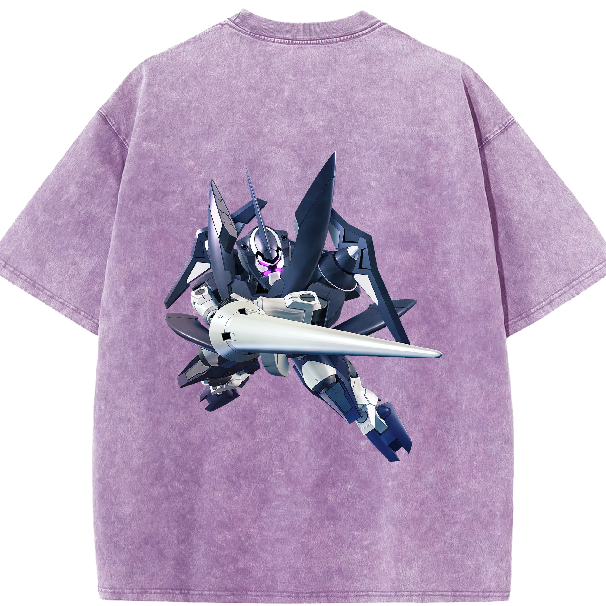 （画像用） 機動戦士ガンダム Mobile Suit Gundam 綿100% ヴィンテージ風 半袖Tシャツ（背面プリント）