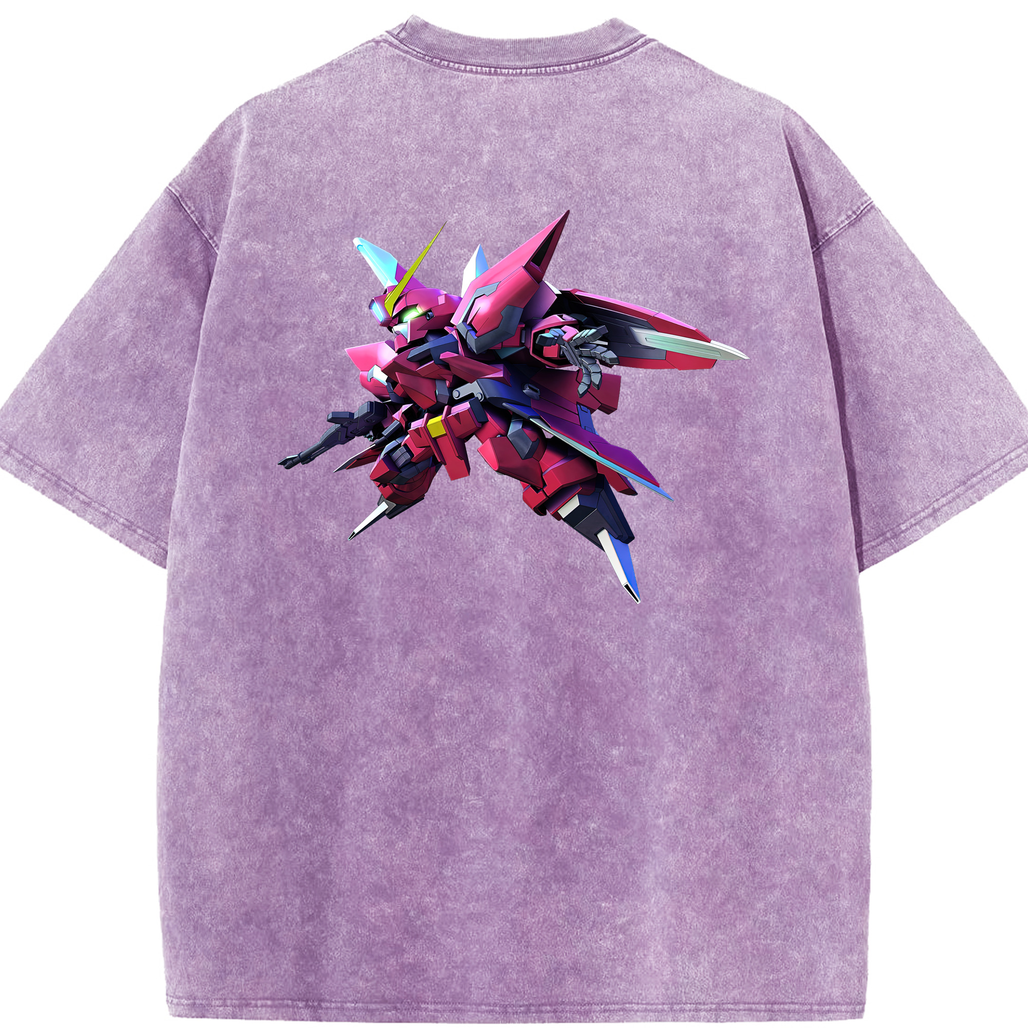 （画像用） 機動戦士ガンダム Mobile Suit Gundam 綿100% ヴィンテージ風 半袖Tシャツ（背面プリント）